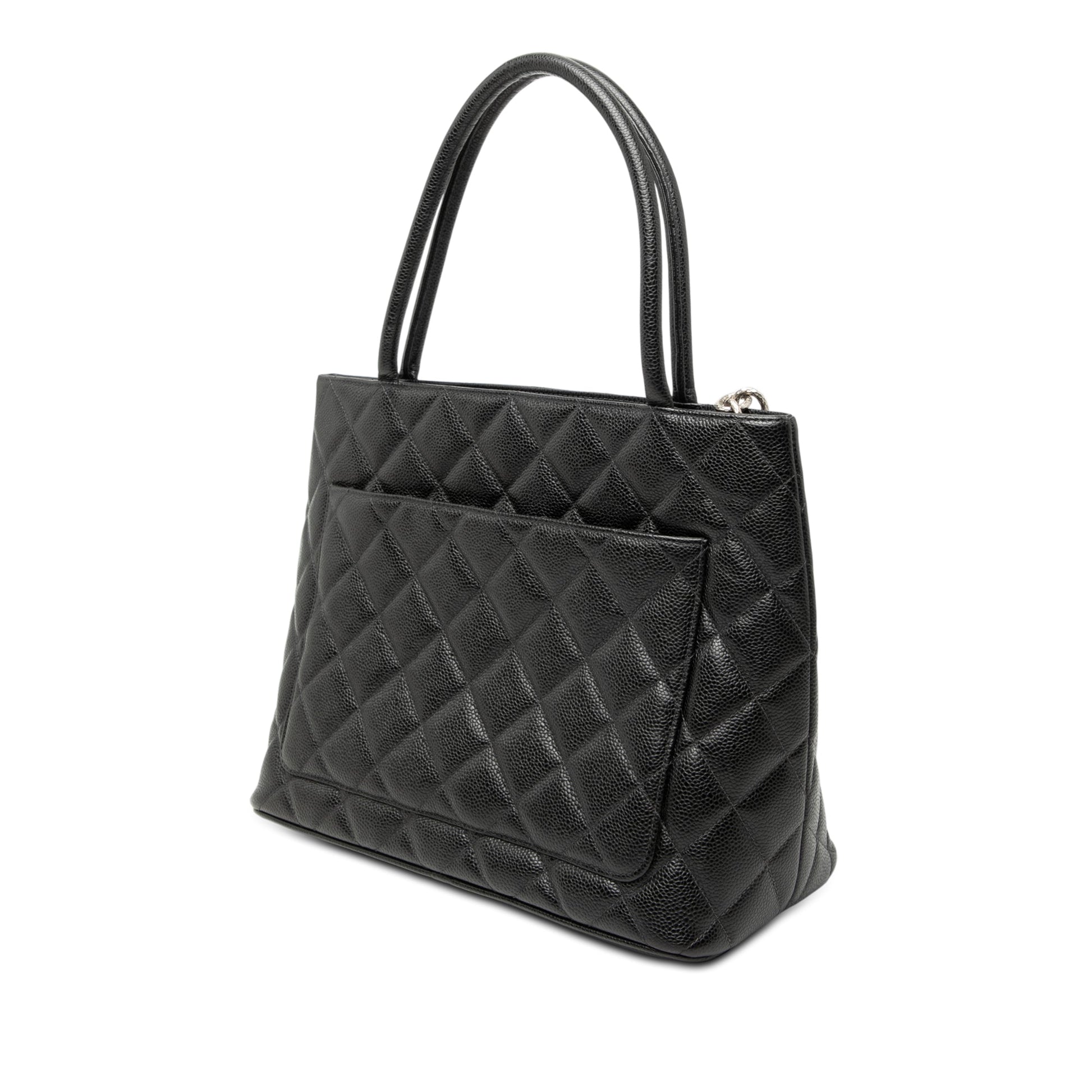Chanel Caviar Medallion Tote