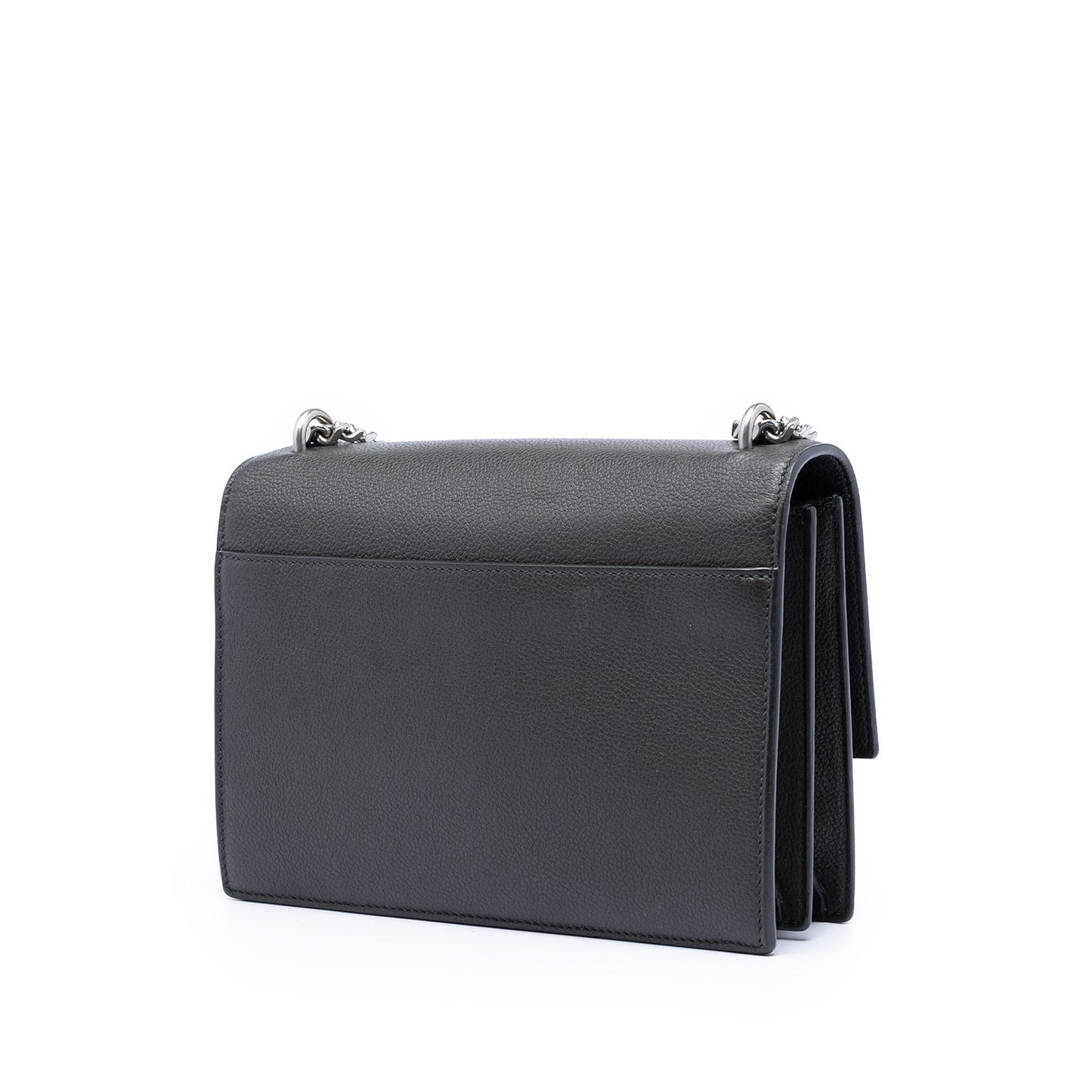 Saint Laurent Medium Grained Calfskin Monogram Sunset Crossbody