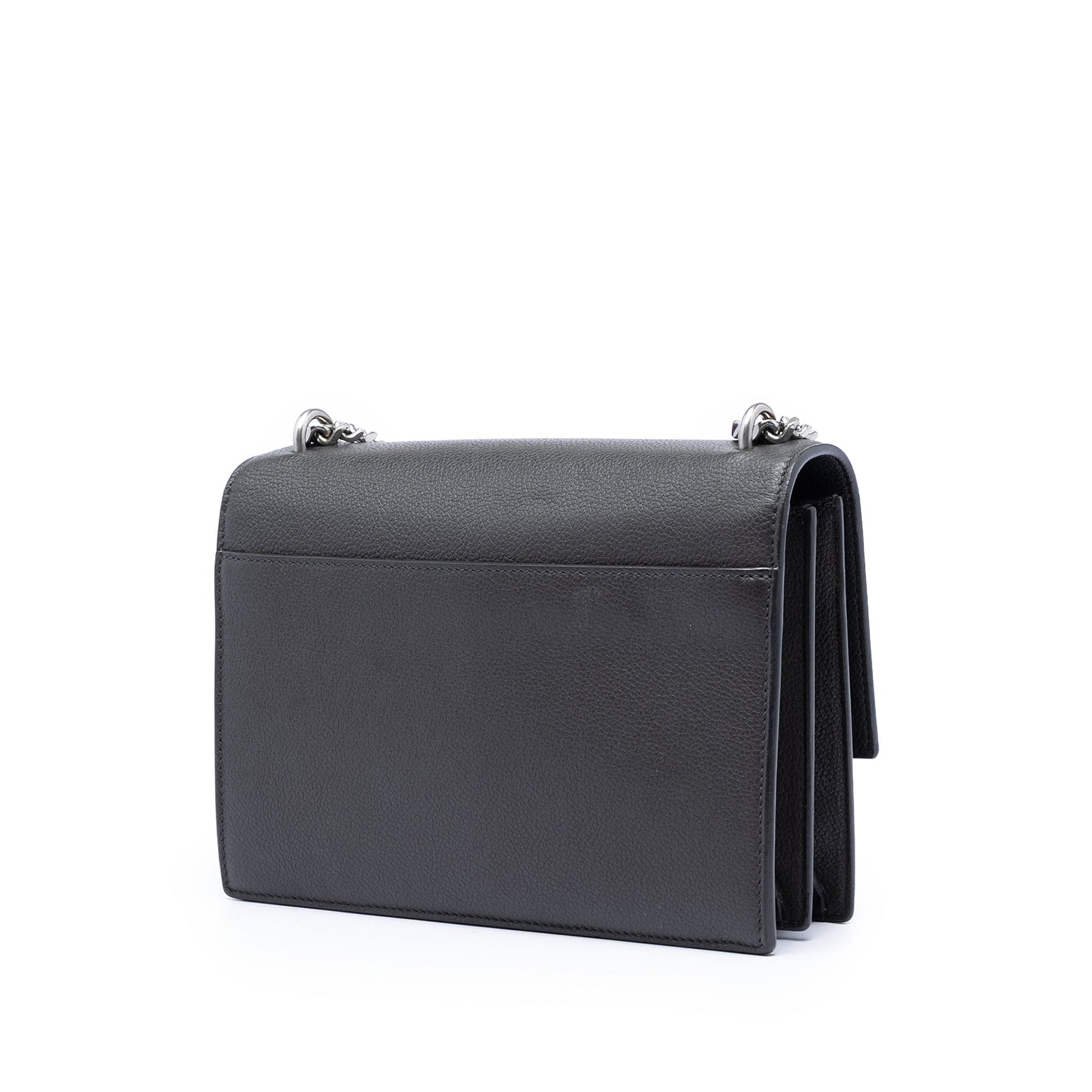 Saint Laurent Medium Grained Calfskin Monogram Sunset Crossbody