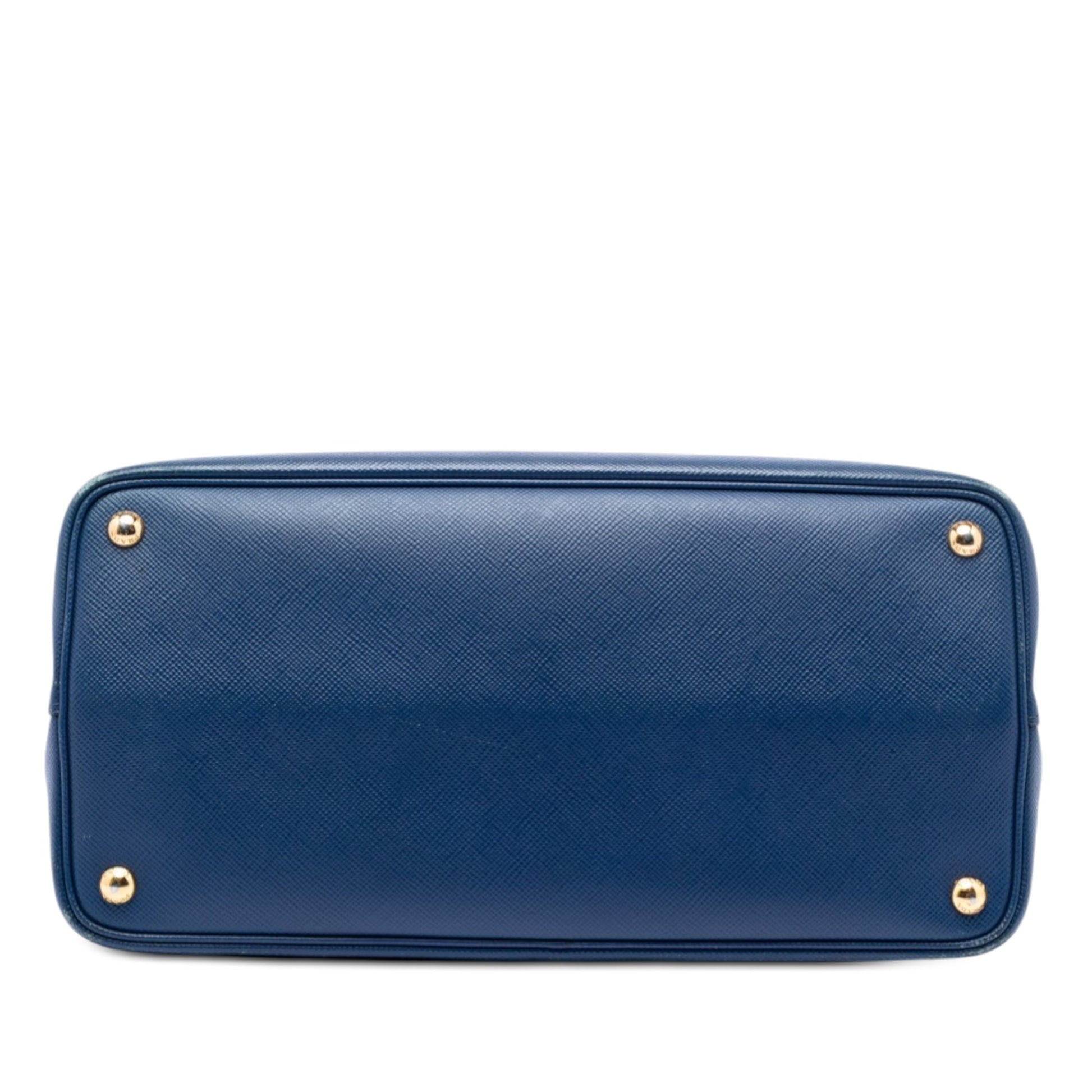 Large Saffiano Cuir Double Satchel