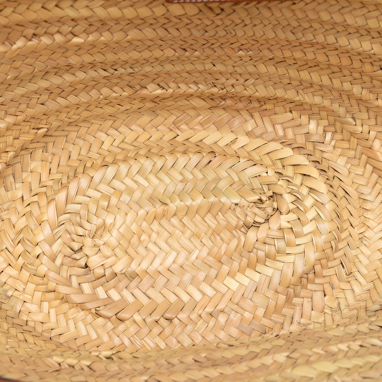 Celine Medium Raffia Gridded Classic Panier Tote