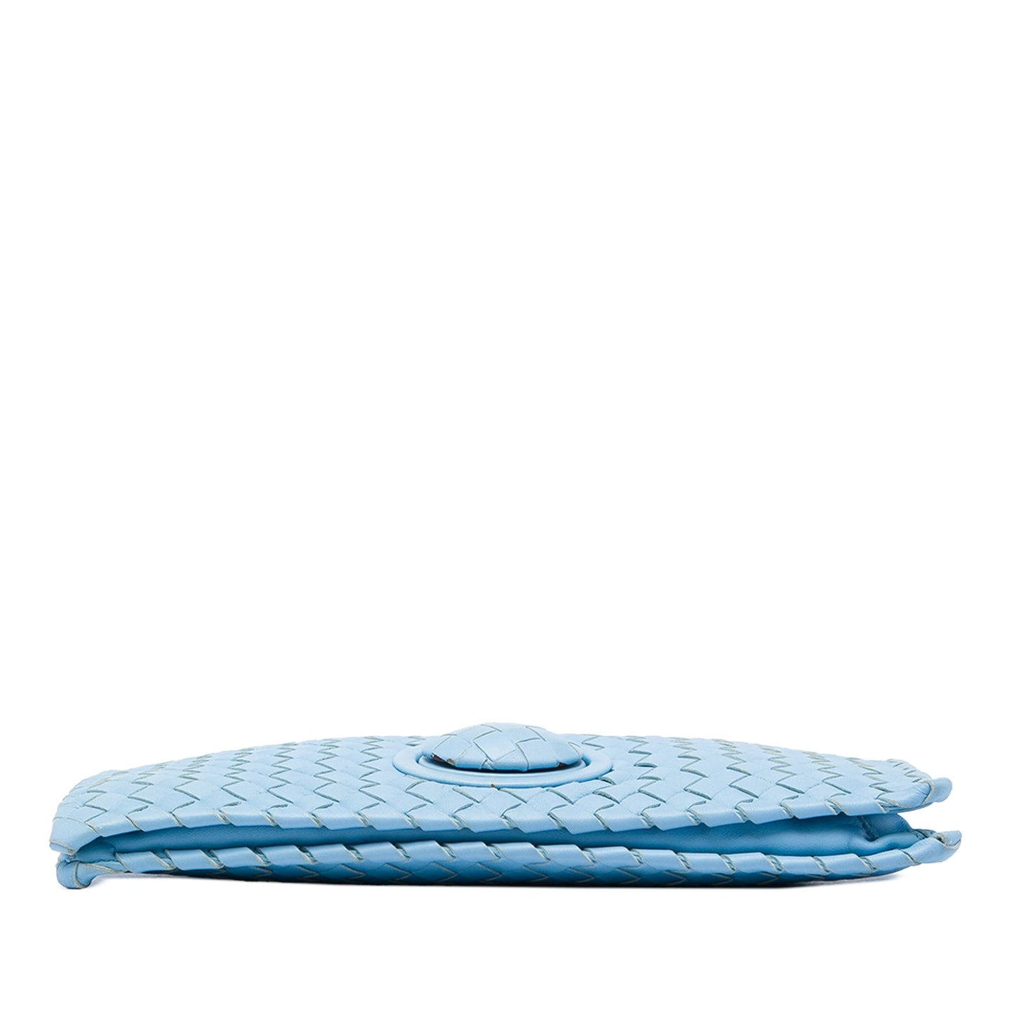 Bottega Veneta Nappa Intrecciato Turn Lock Clutch