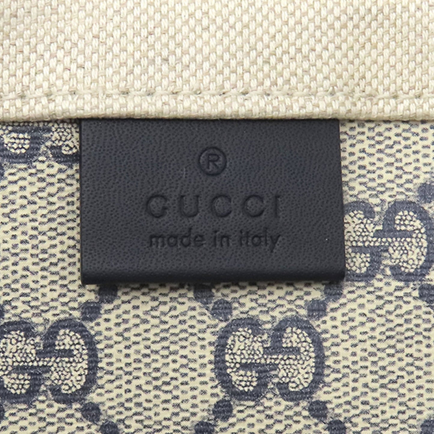 Gucci Large Canvas Logo Tote