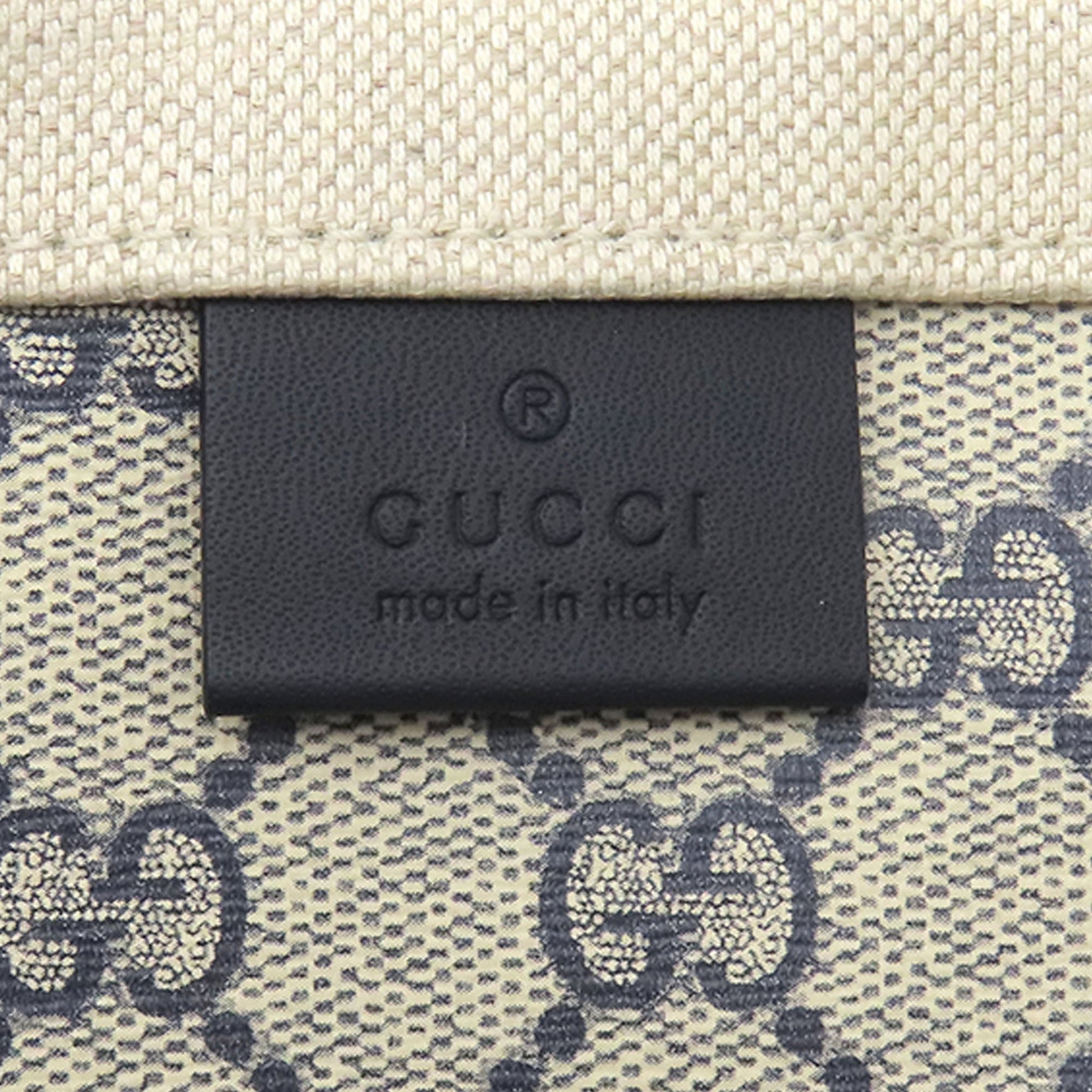 Gucci Large Canvas Logo Tote