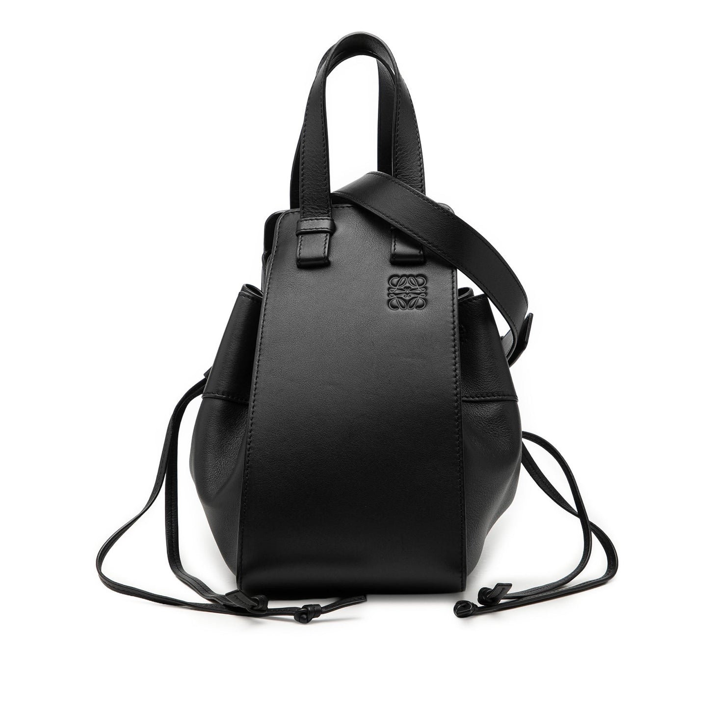 LOEWE Small Leather Drawstring Hammock Bag