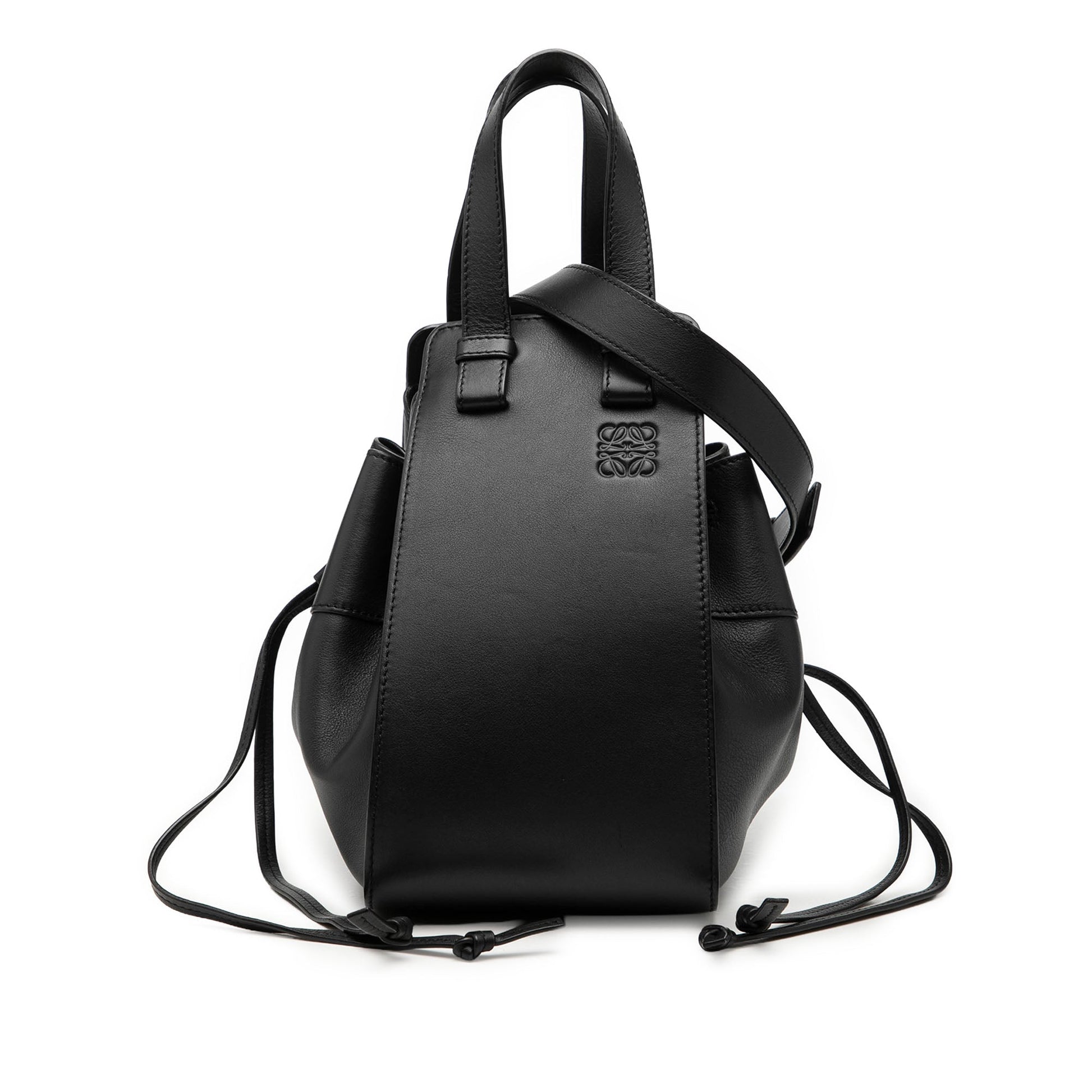 LOEWE Small Leather Drawstring Hammock Bag