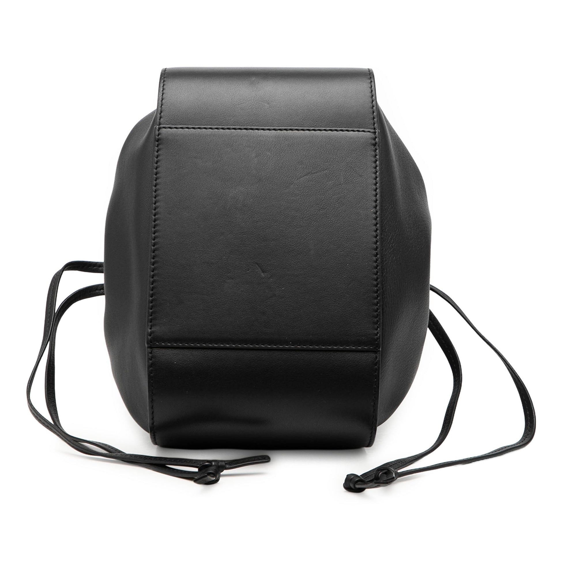 LOEWE Small Leather Drawstring Hammock Bag