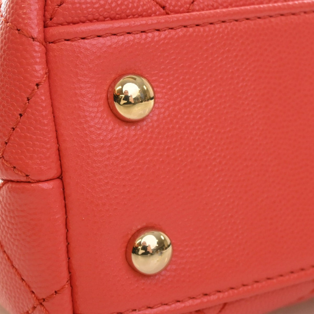 Chanel Mini Caviar Coco Top Handle Bag