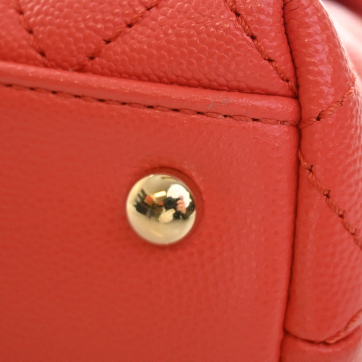Chanel Mini Caviar Coco Top Handle Bag