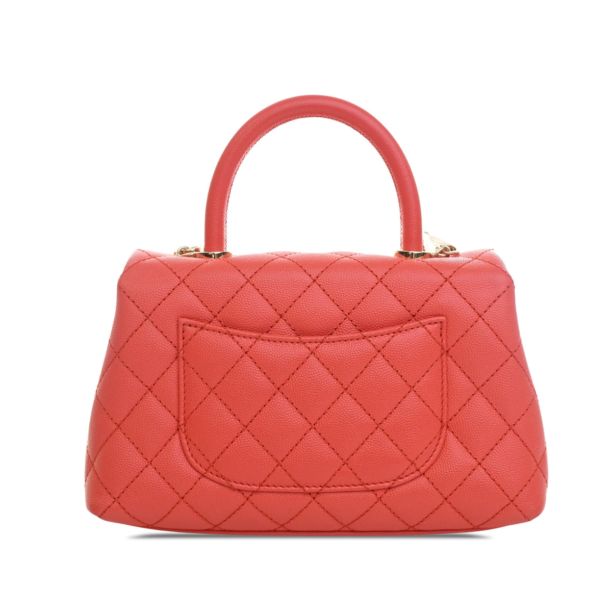 Chanel Mini Caviar Coco Top Handle Bag