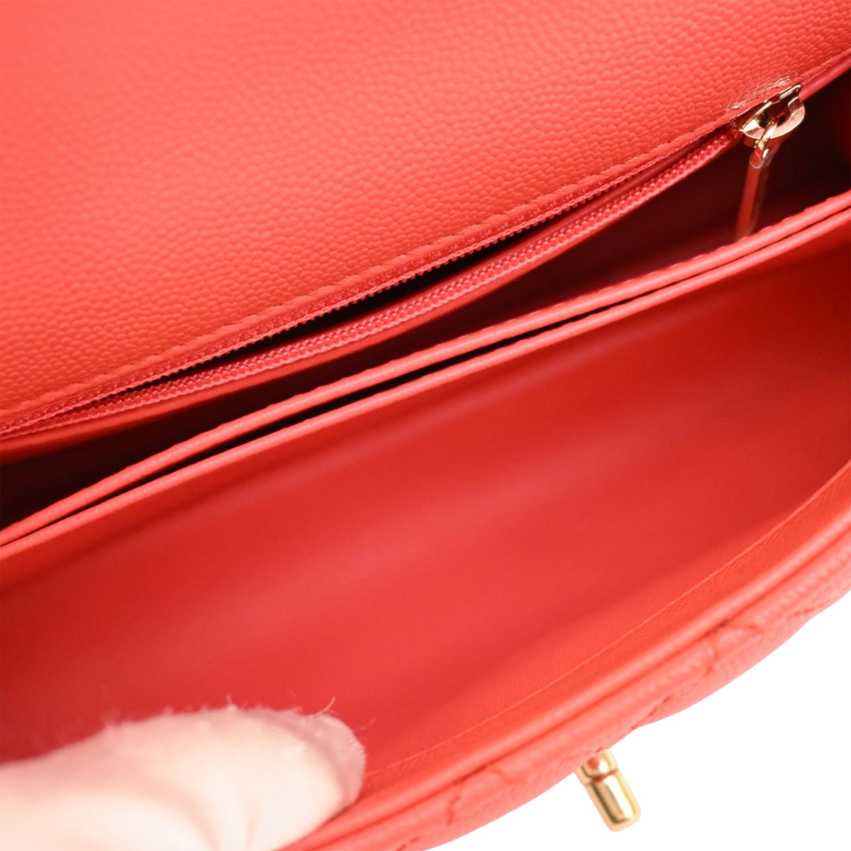 Chanel Mini Caviar Coco Top Handle Bag