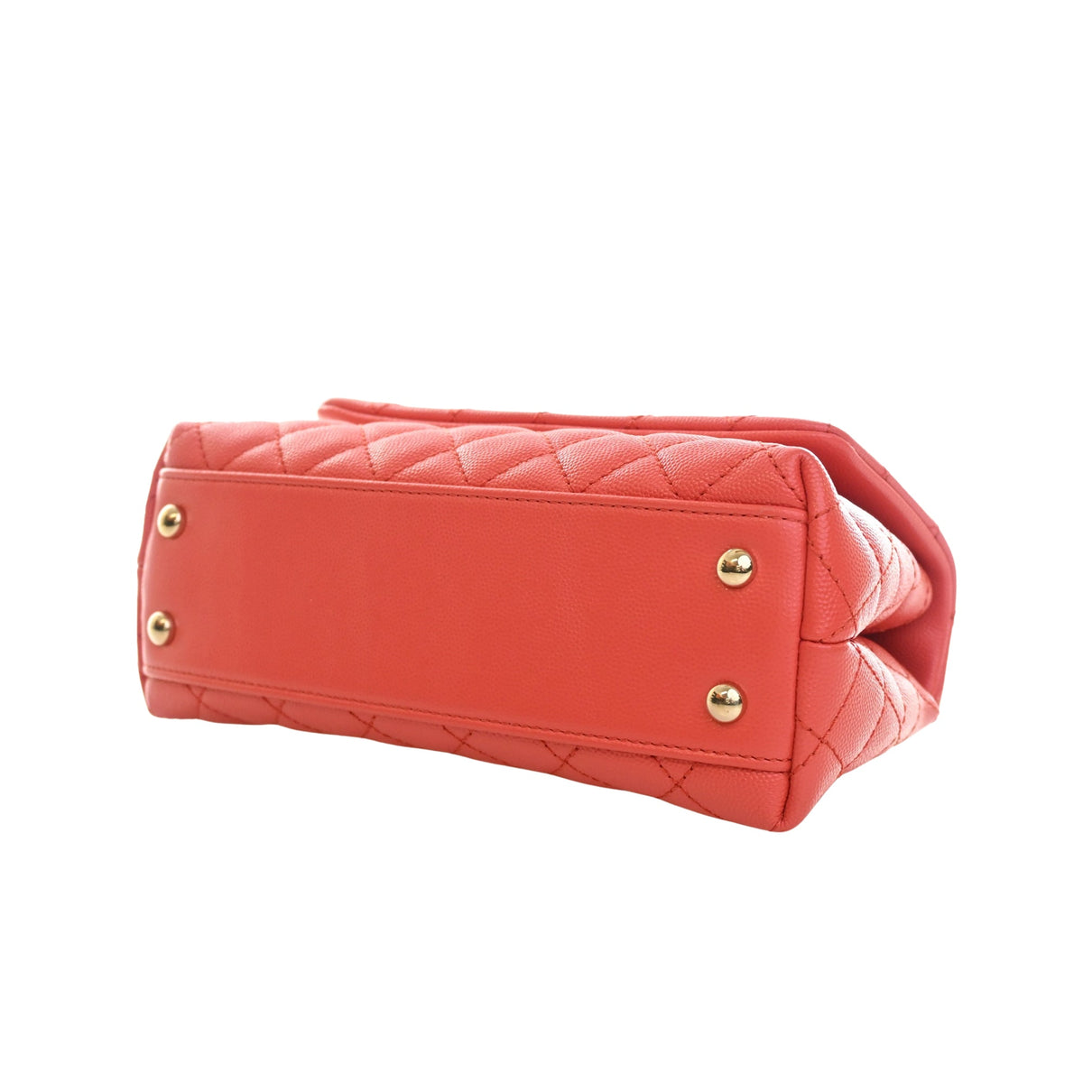 Chanel Mini Caviar Coco Top Handle Bag