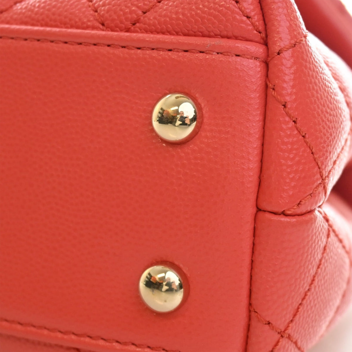 Chanel Mini Caviar Coco Top Handle Bag