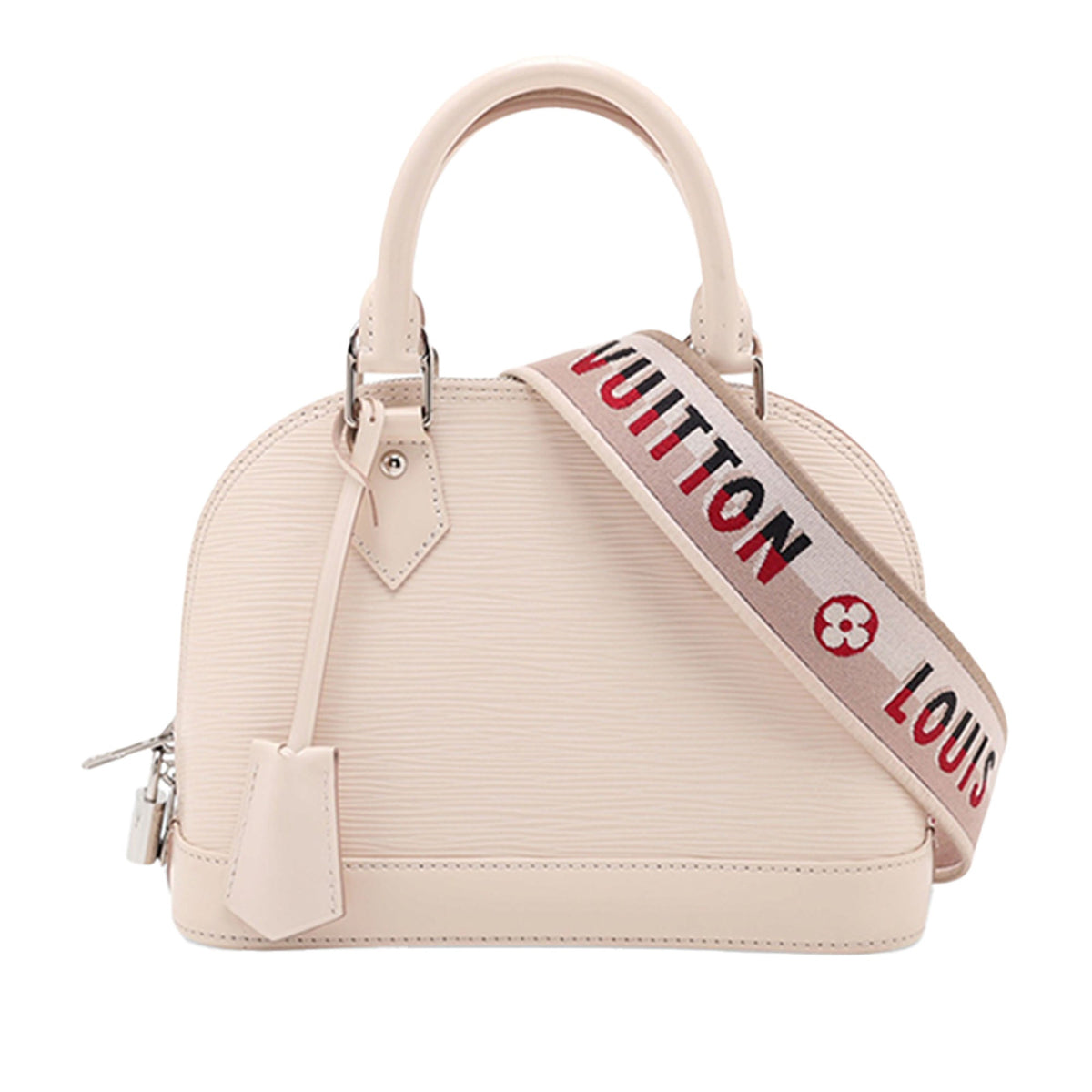 Louis Vuitton Epi Alma BB — White
