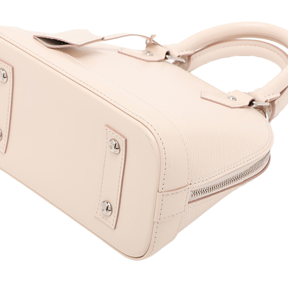 Louis Vuitton Epi Alma BB — White