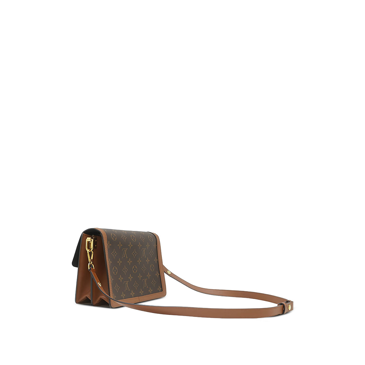 Louis Vuitton Monogram Reverse Dauphine MM — Brown