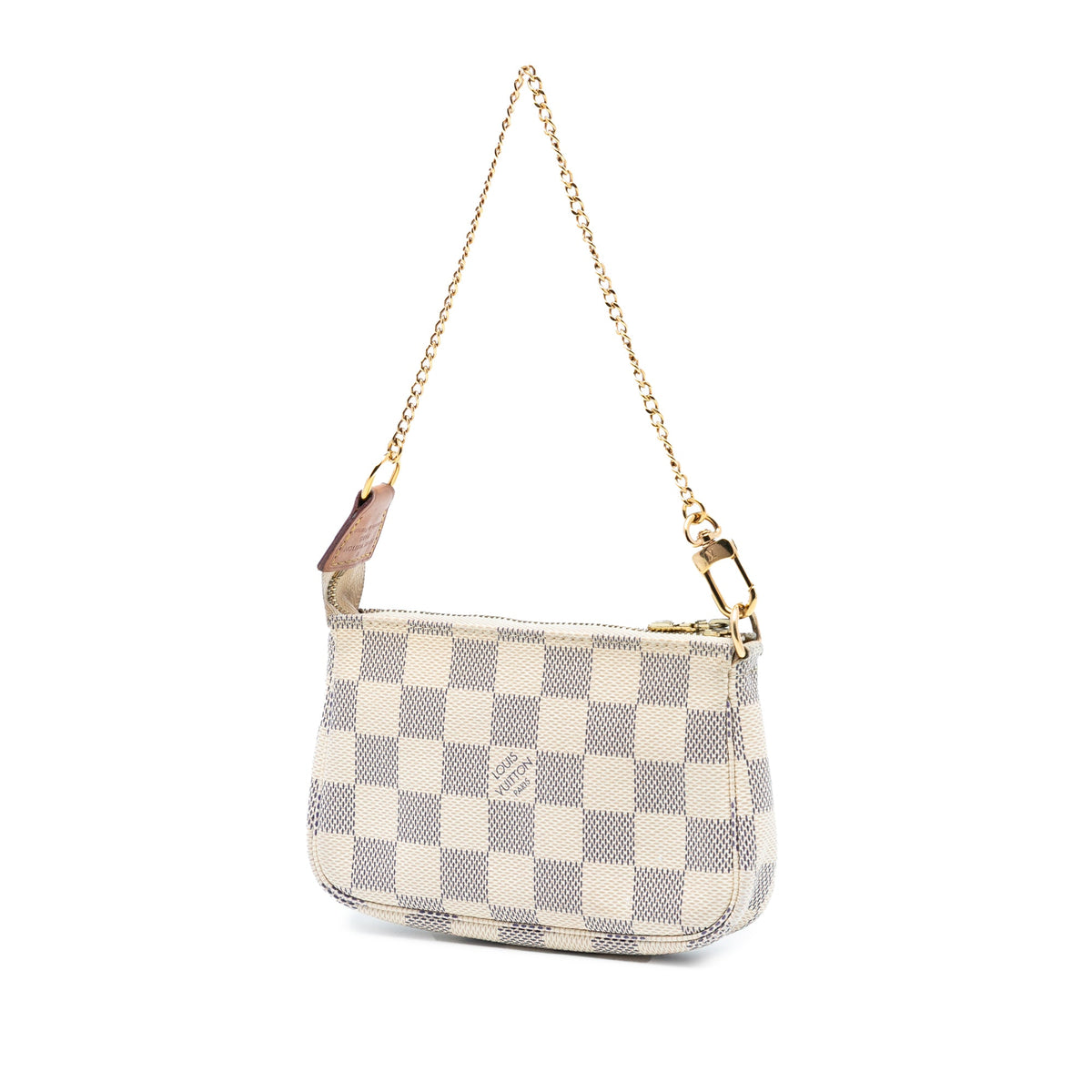 Louis Vuitton Damier Azur Mini Pochette Accessoires — White