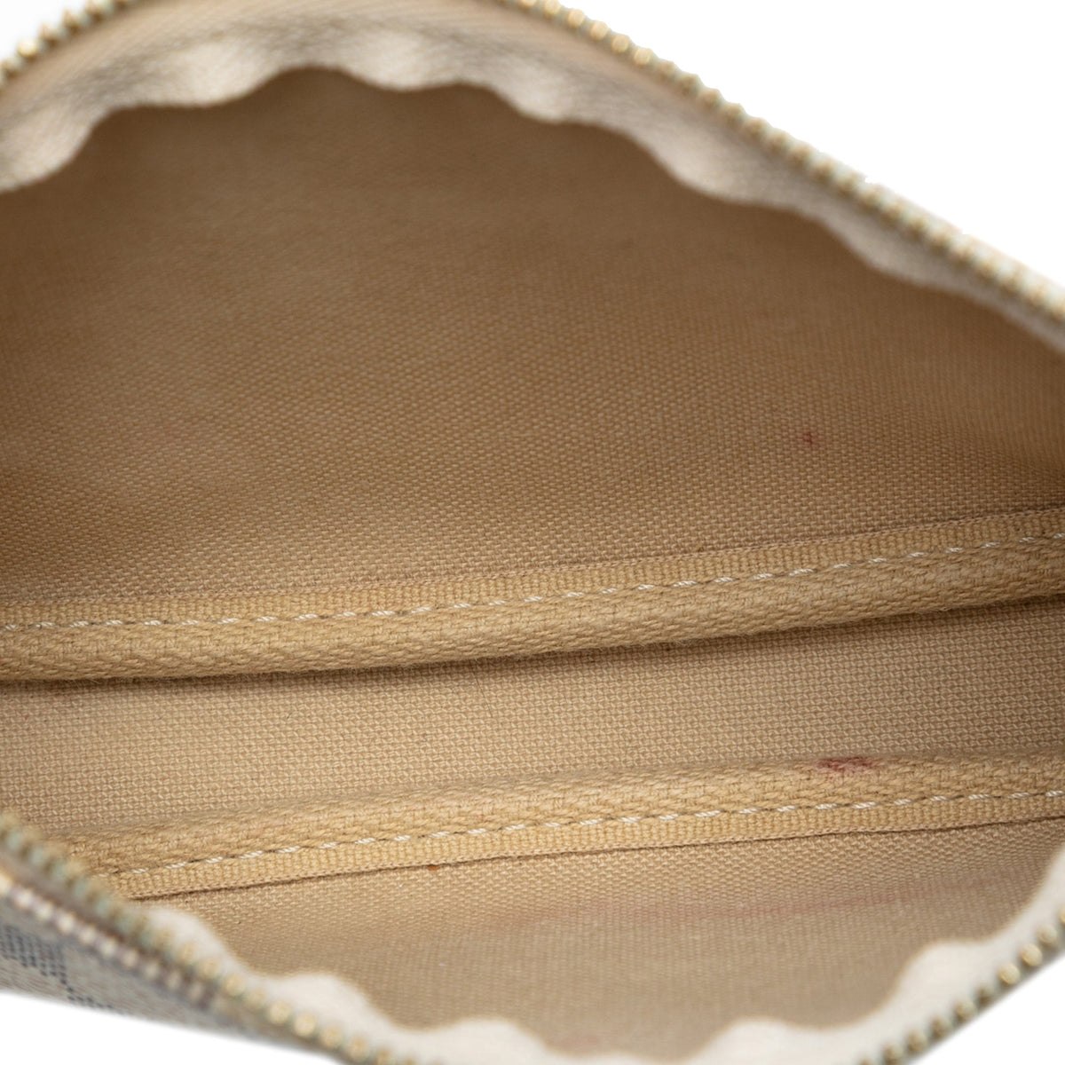Louis Vuitton Damier Azur Mini Pochette Accessoires — White