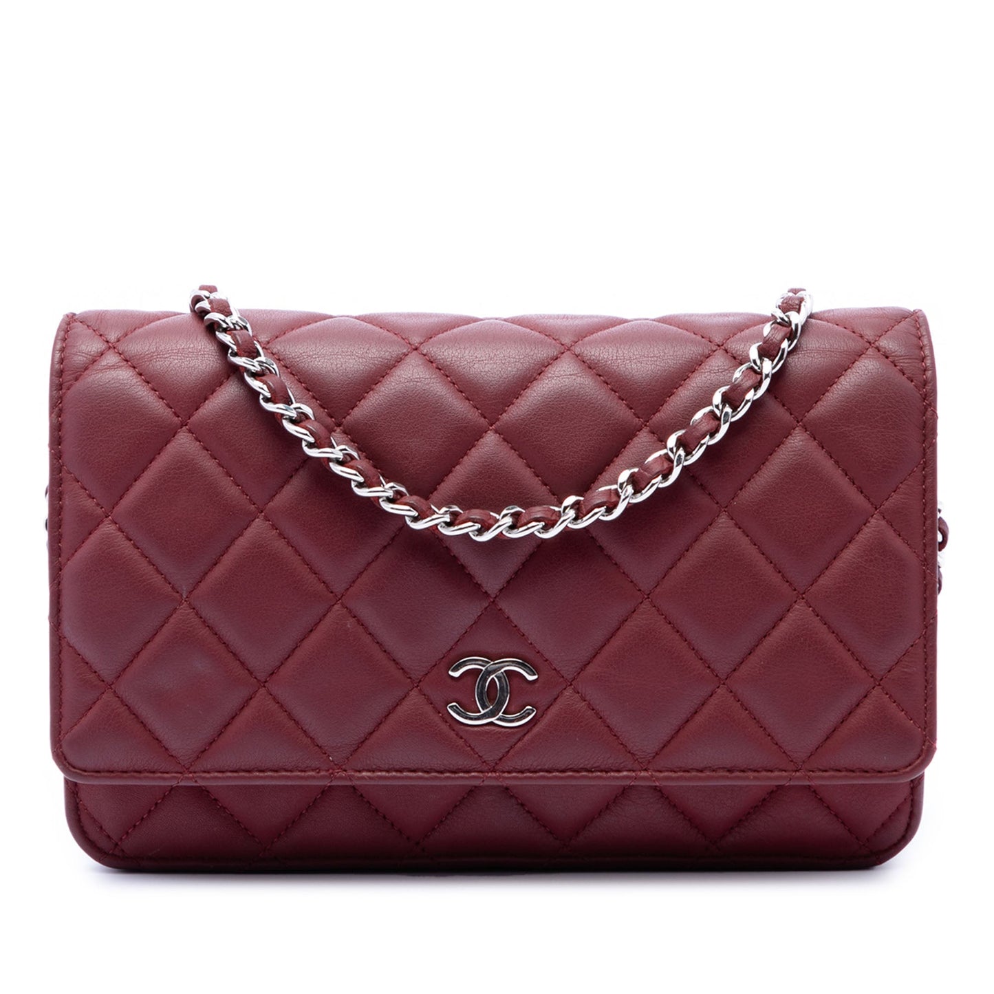 Chanel CC Quilted Lambskin Wallet on Chain