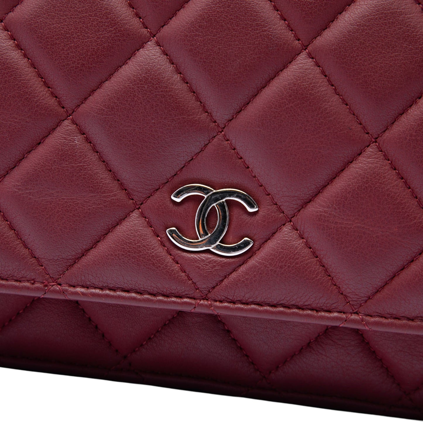 Chanel CC Quilted Lambskin Wallet on Chain