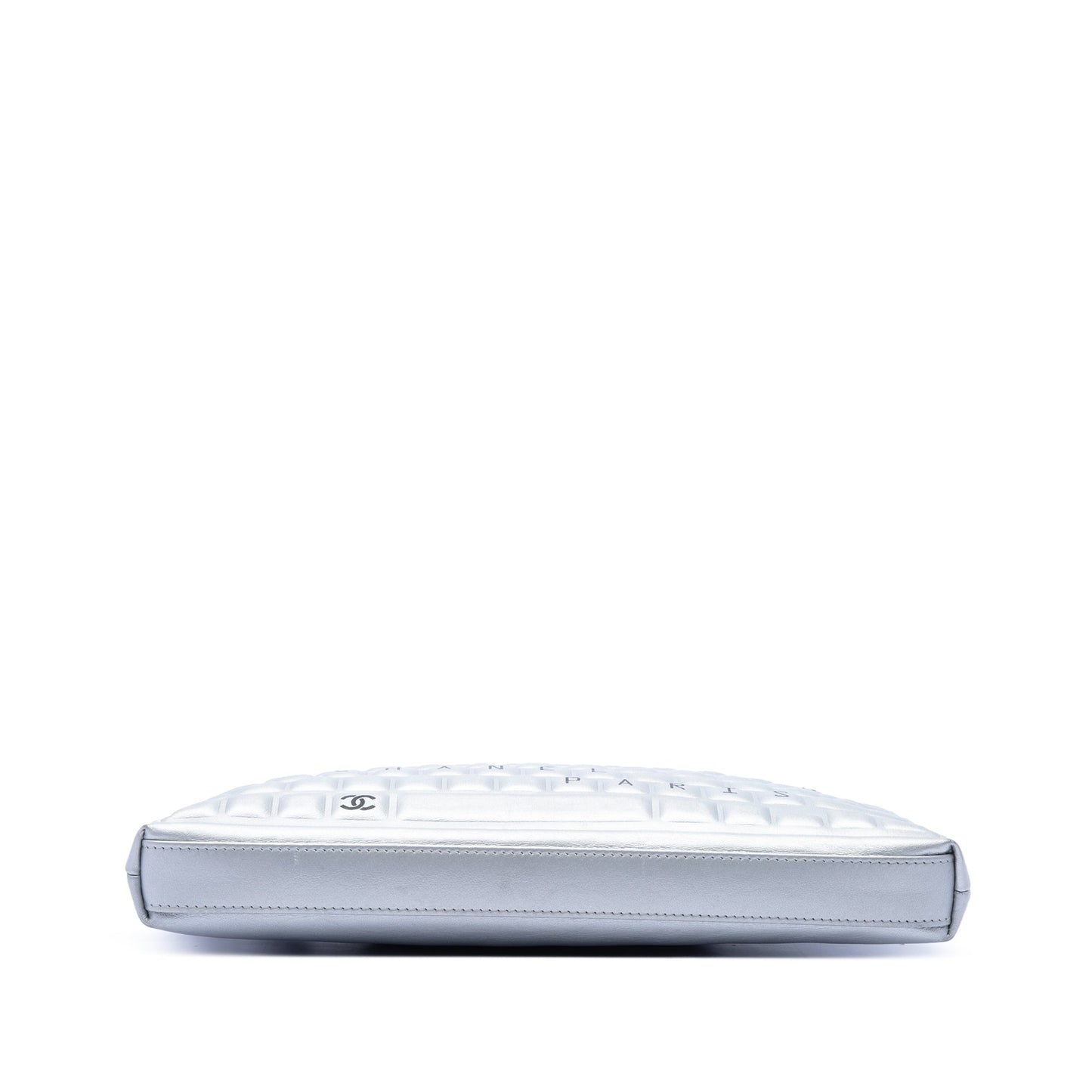Chanel Metallic Calfskin Keyboard Clutch