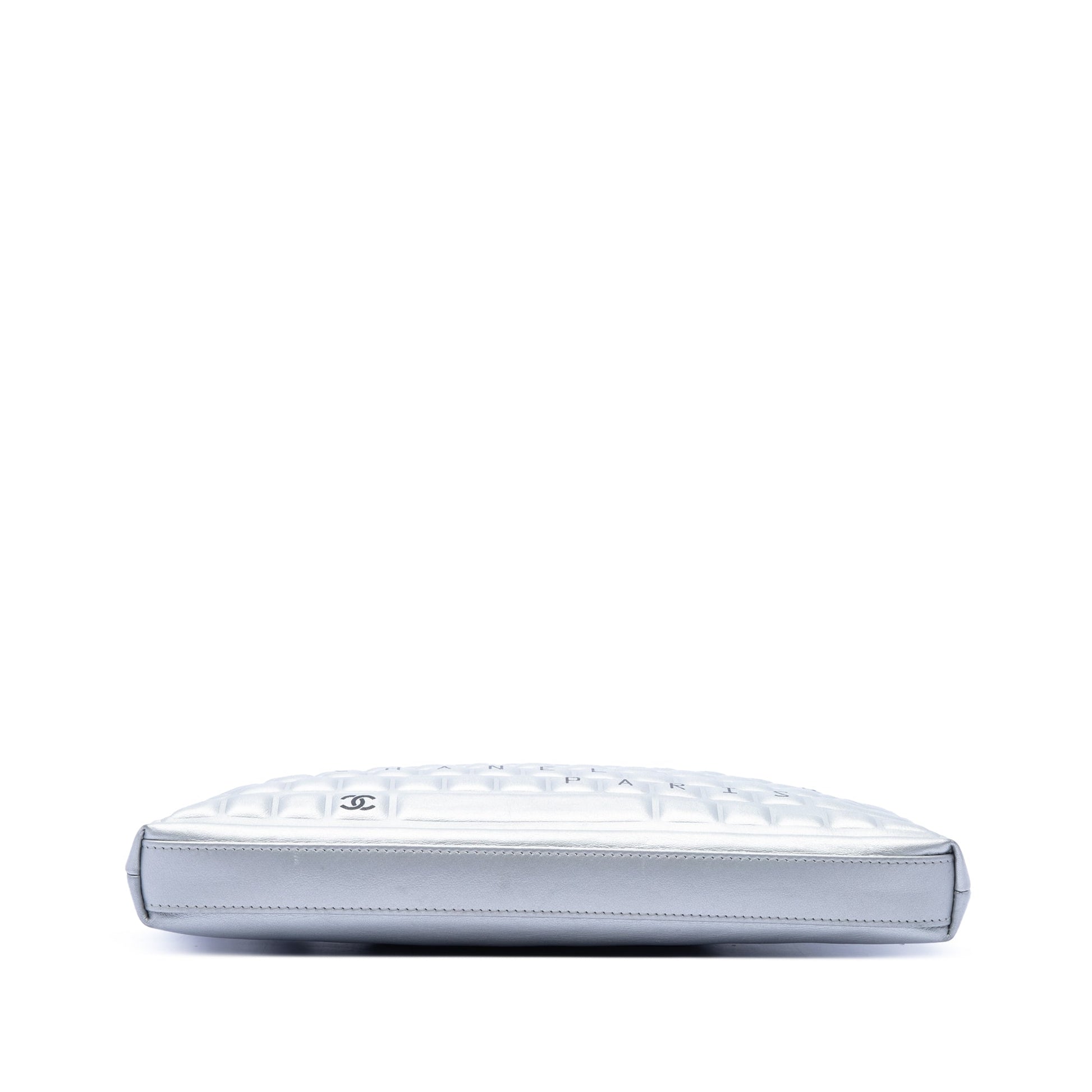 Chanel Metallic Calfskin Keyboard Clutch