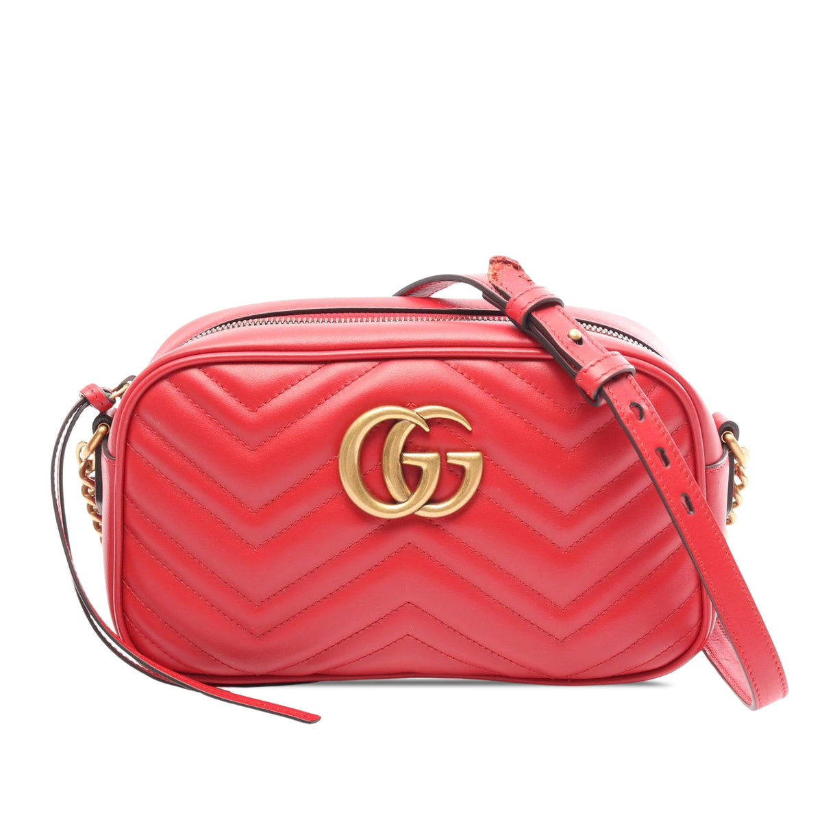 Gucci Small GG Marmont Matelasse Leather Crossbody