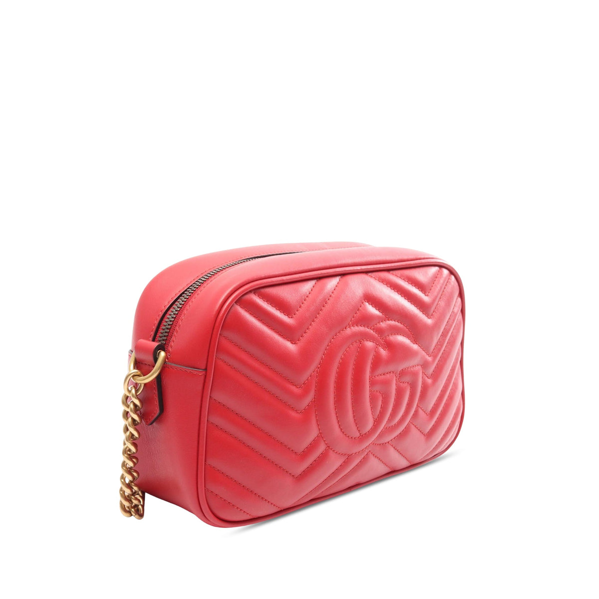 Gucci Small GG Marmont Matelasse Leather Crossbody