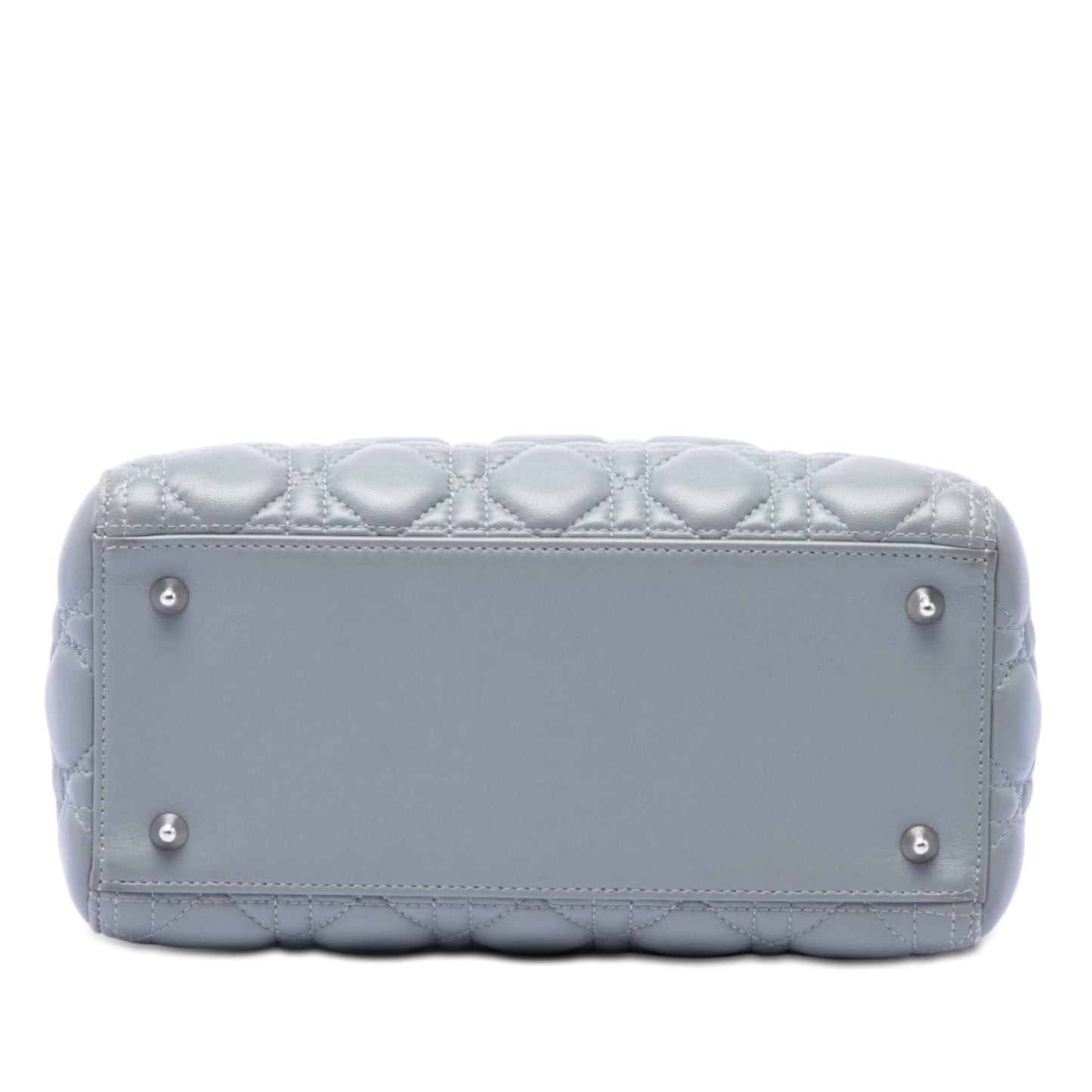 Dior Medium Metallic Lambskin Cannage Lady Dior