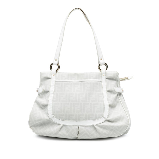 Fendi Large Zucca Spalmati Chef Shopper Tote