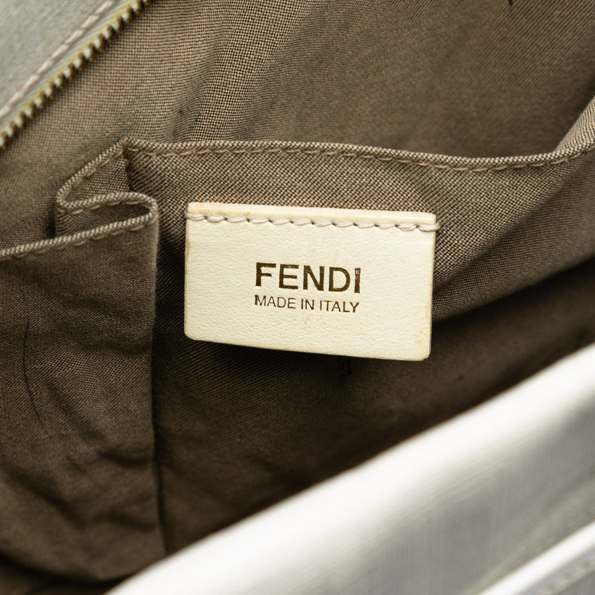 Fendi Large Zucca Spalmati Chef Shopper Tote