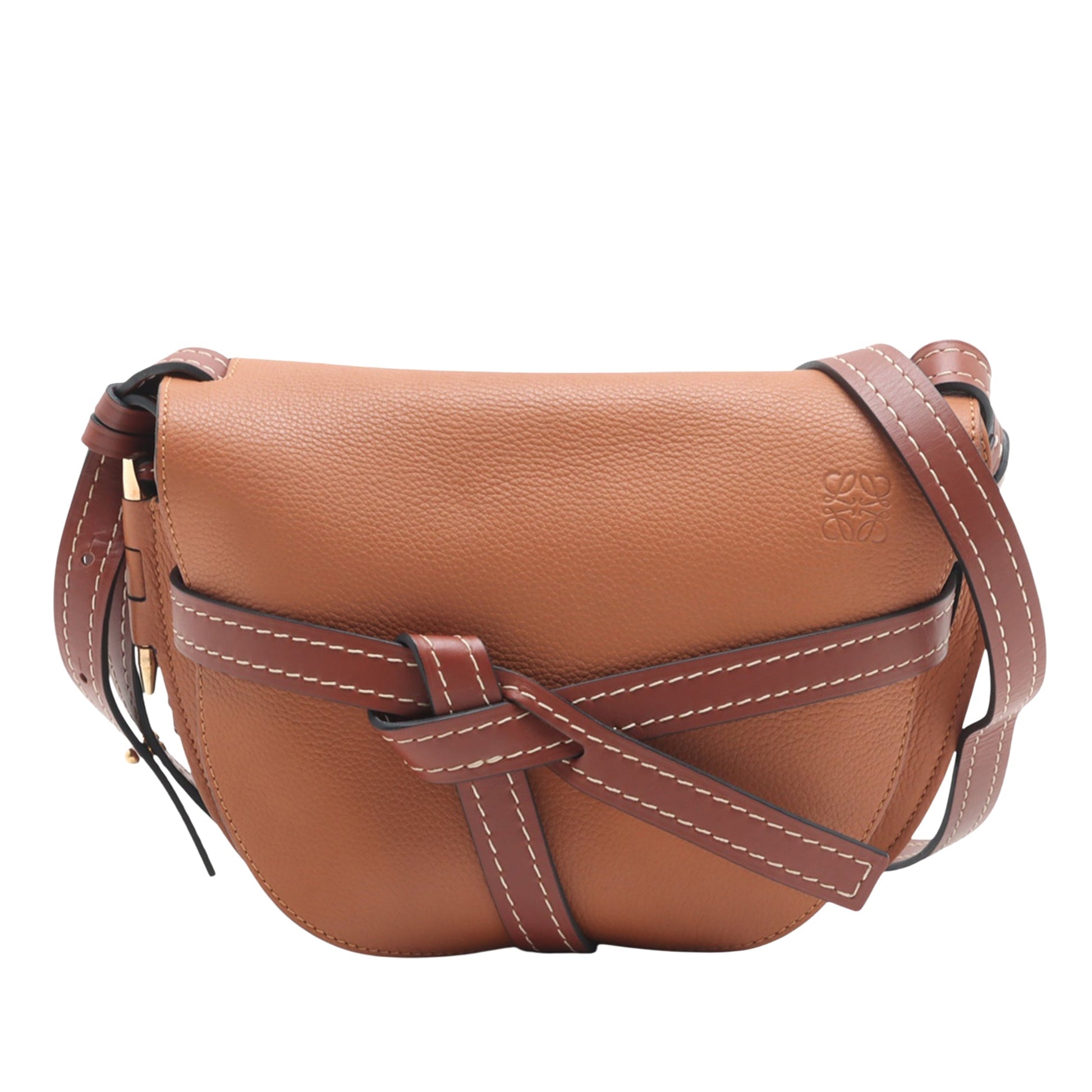 LOEWE Small Gate Leather Crossbody Bag