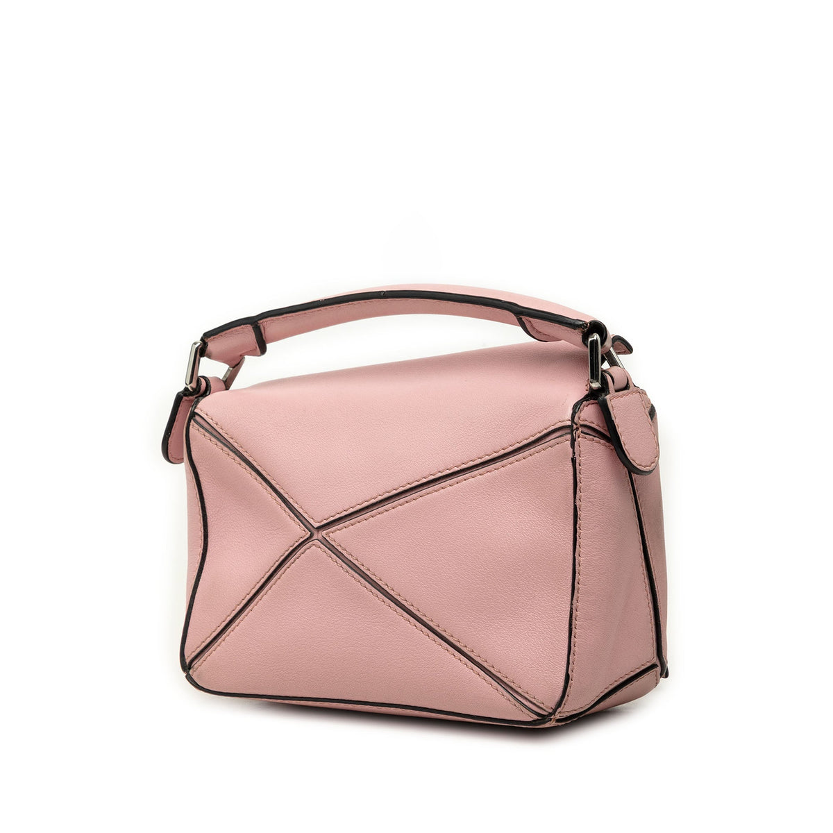 LOEWE Mini Calfskin Puzzle Satchel