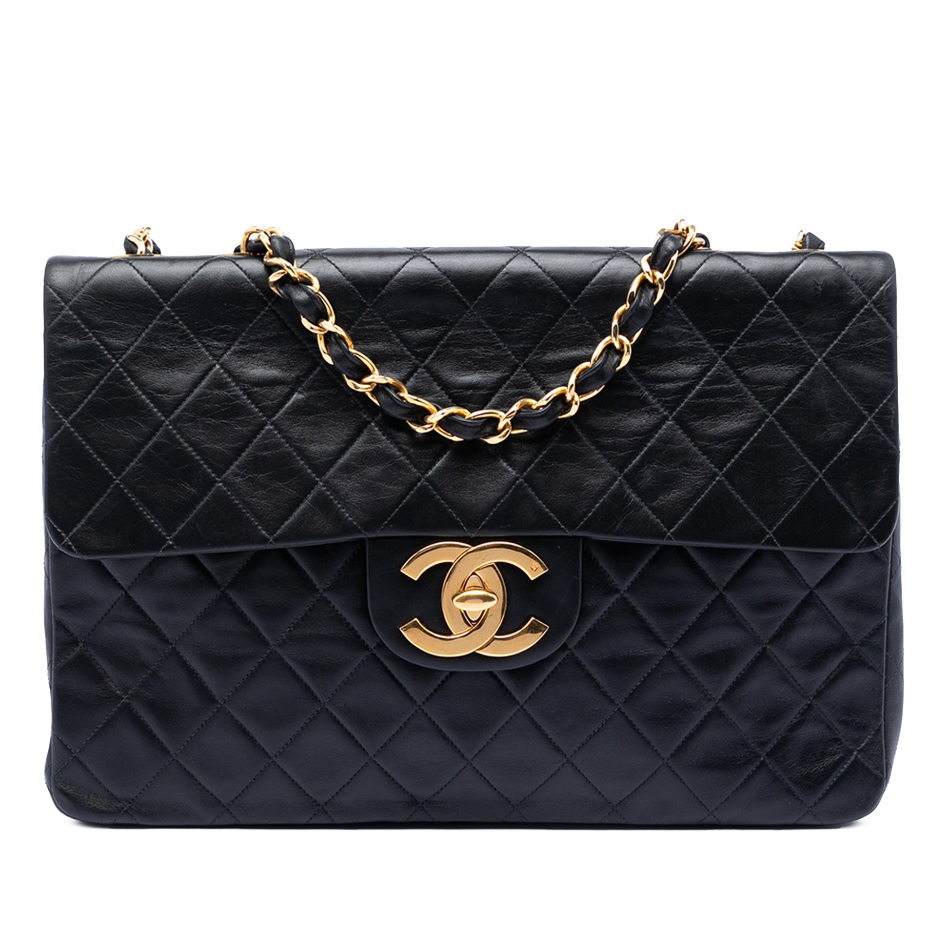 Chanel Maxi XL Classic Lambskin Single Flap