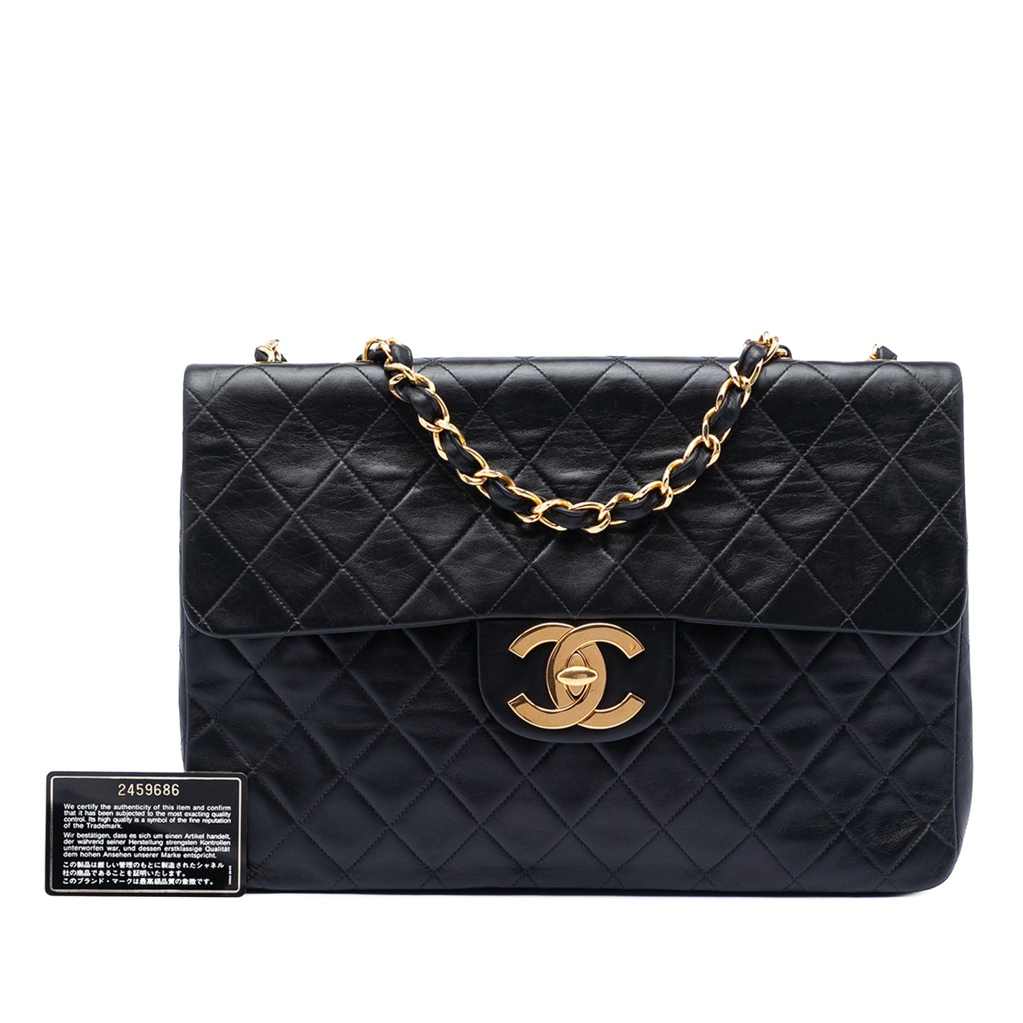 Chanel Maxi XL Classic Lambskin Single Flap