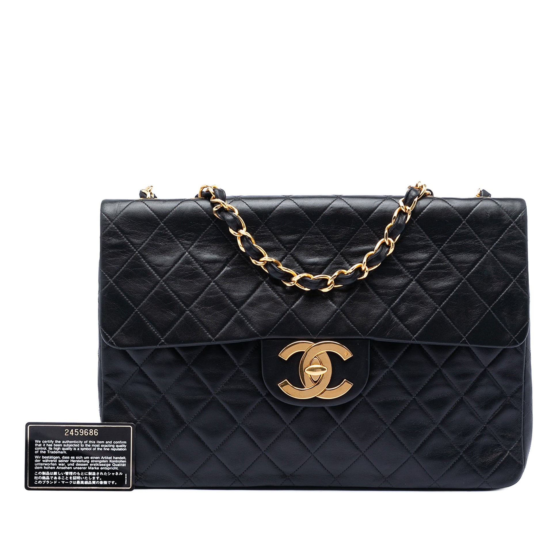 Chanel Maxi XL Classic Lambskin Single Flap