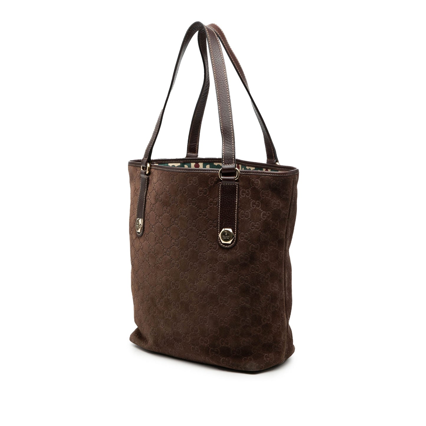 Gucci GG Suede Charmy Tote