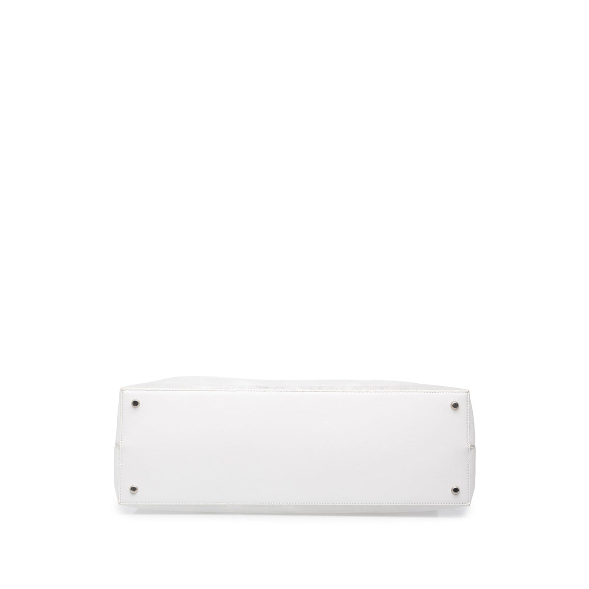 Balenciaga Large Mesh Duty Free Tote — White