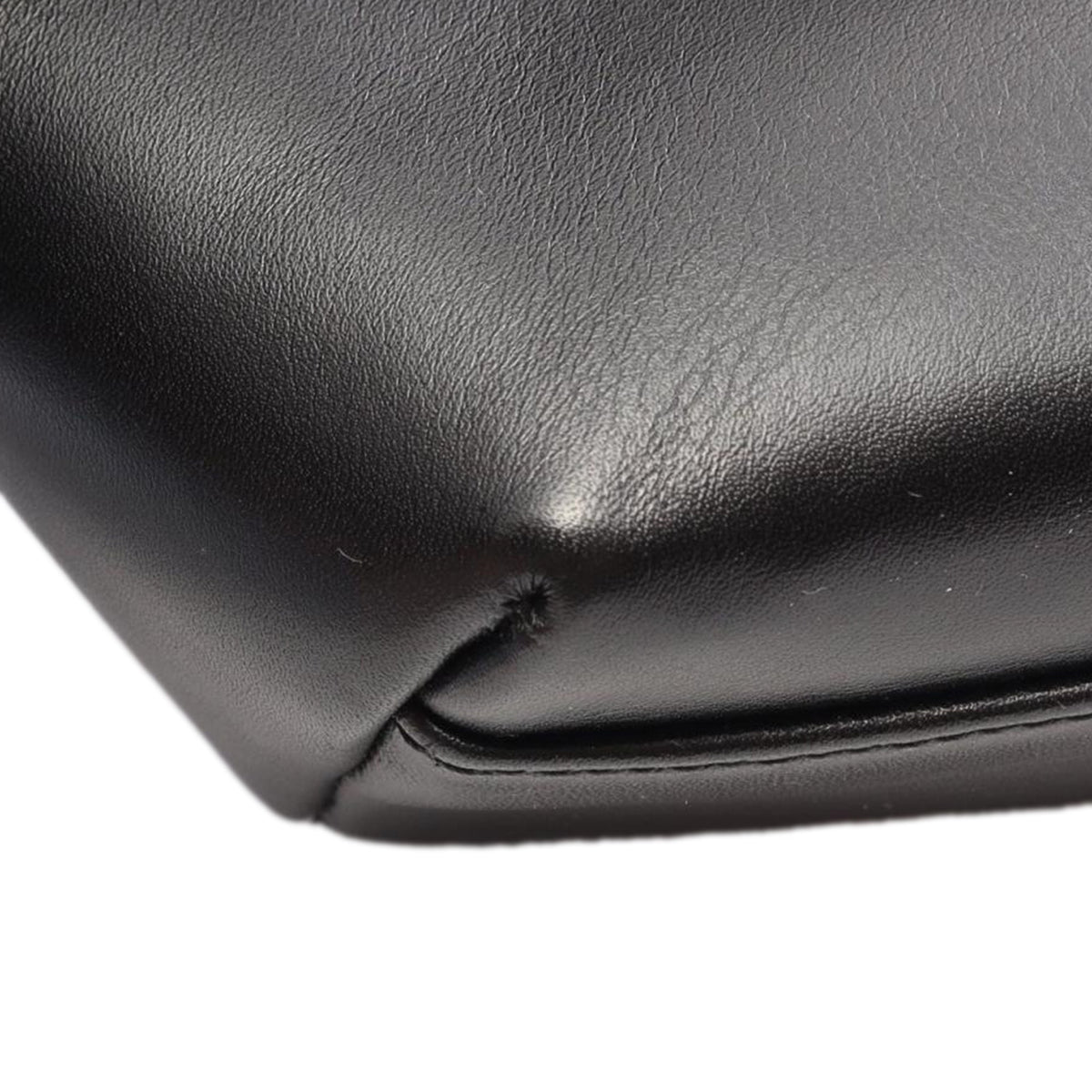 LOEWE Leather Anagram Clutch — Black