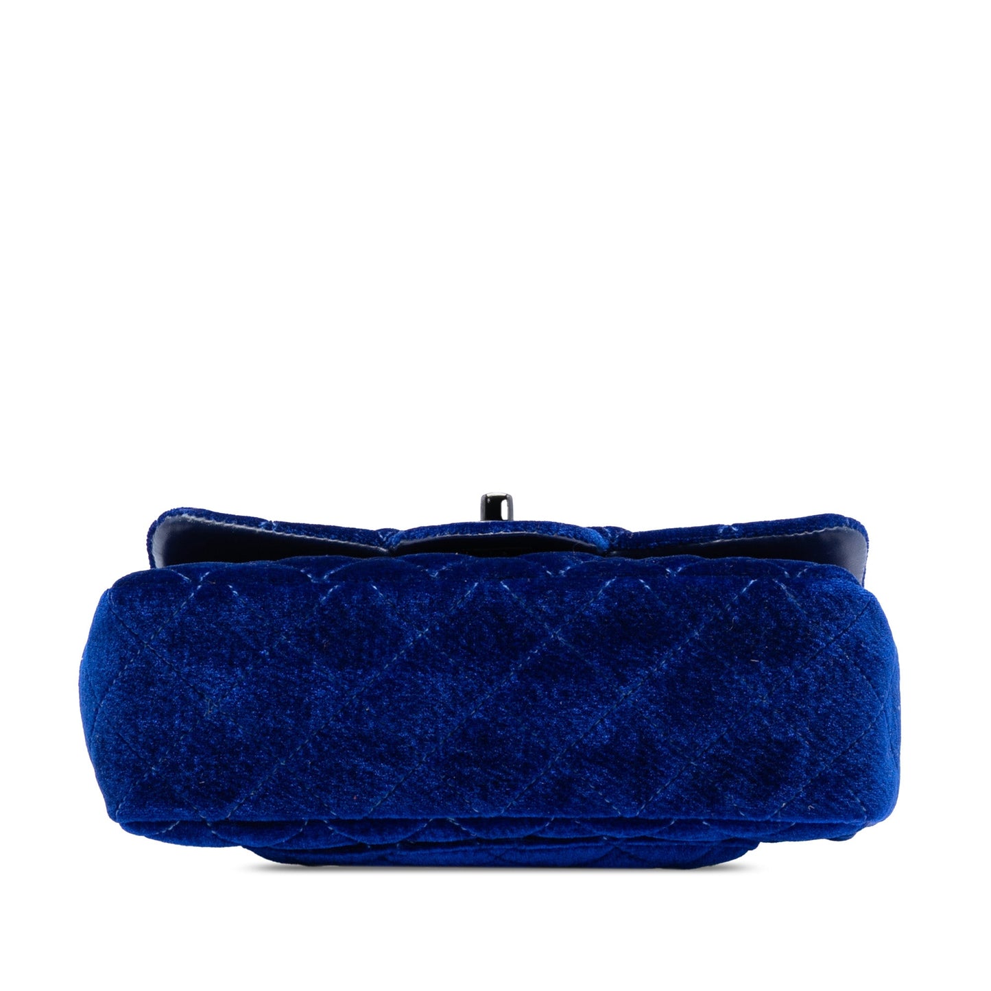 Chanel Mini Rectangular Classic Velvet Single Flap