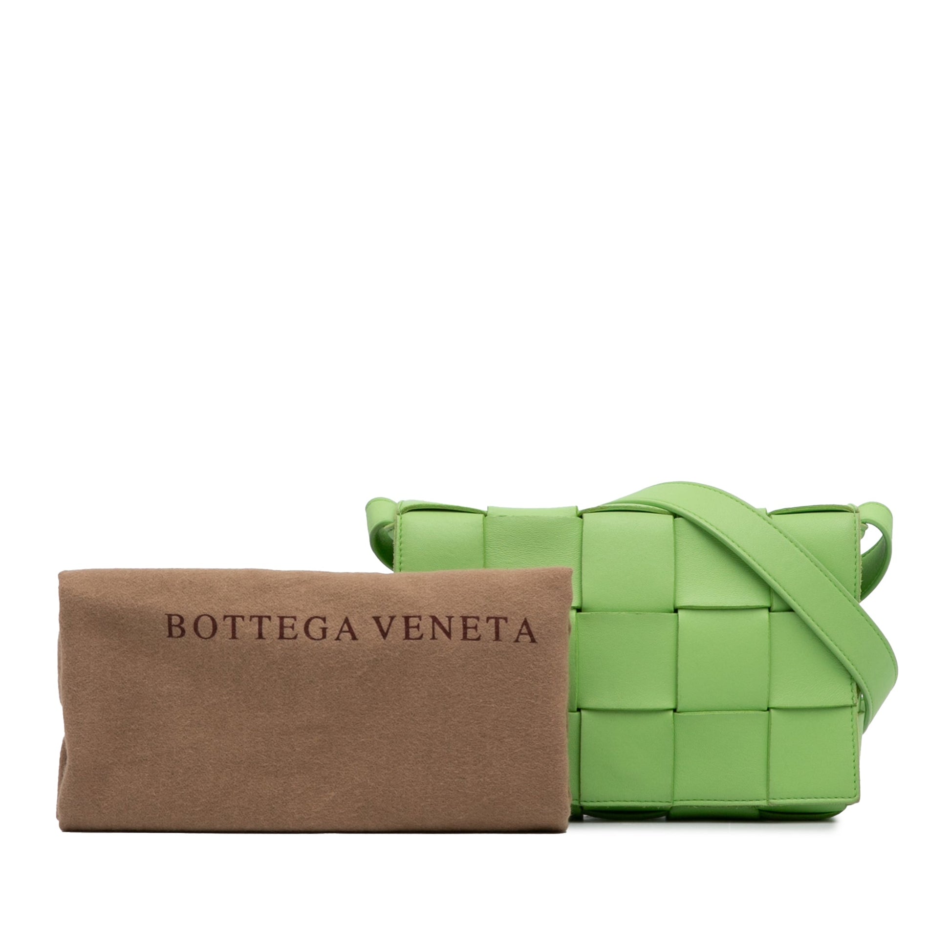 Bottega Veneta Nappa Intrecciato Cassette Crossbody