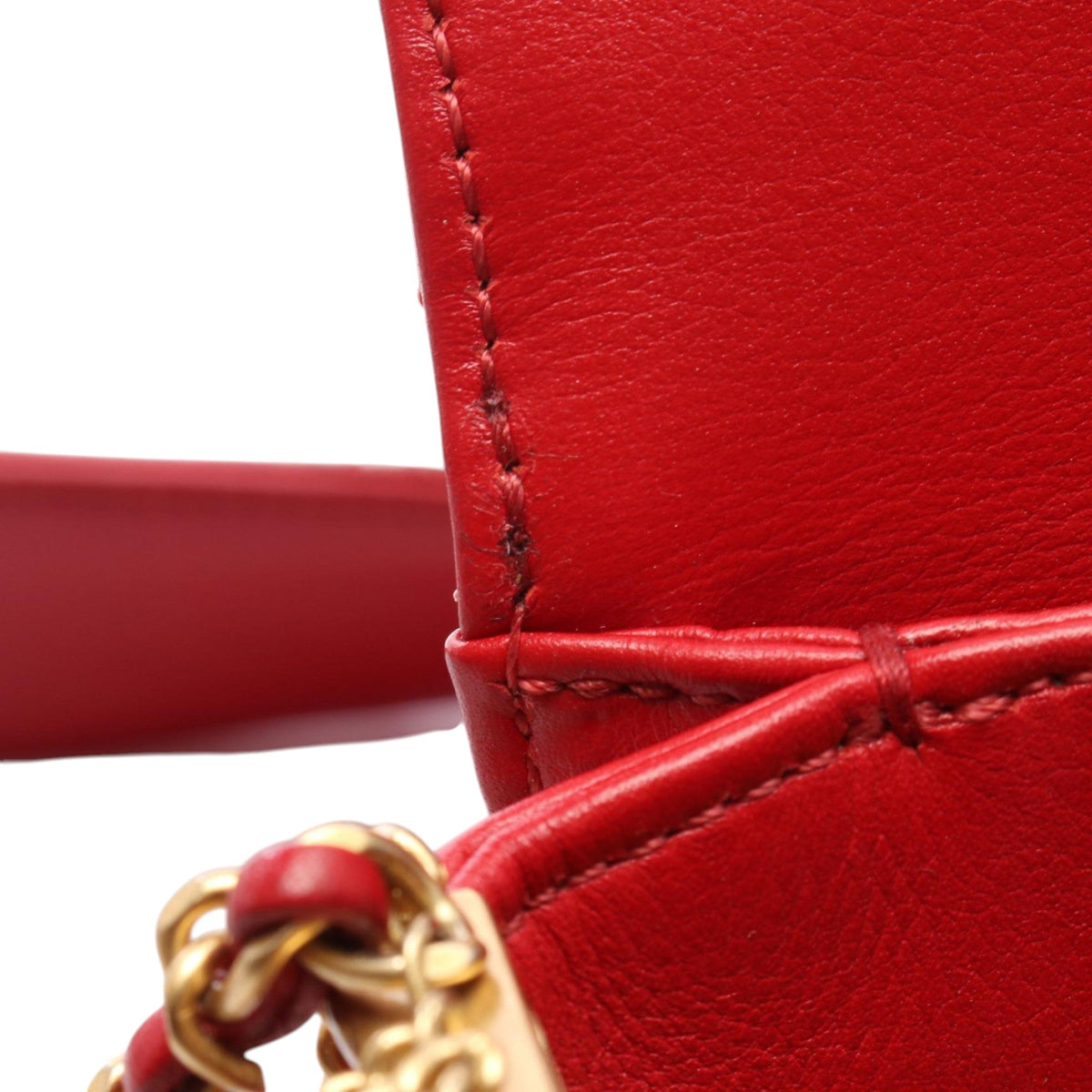 Chanel Mini quilted Lambskin Cambon Chains Flap