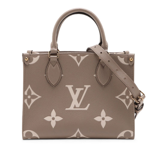Louis Vuitton Bicolor Monogram Empreinte Giant OnTheGo PM
