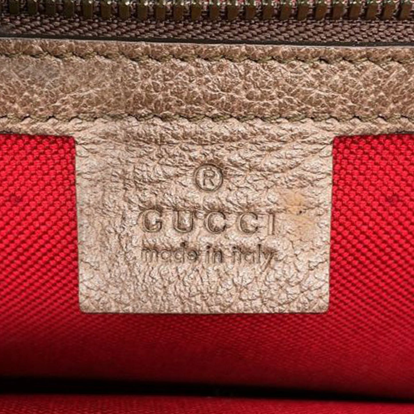 Gucci Interlocking G Tweed Houndstooth Stripe Satchel