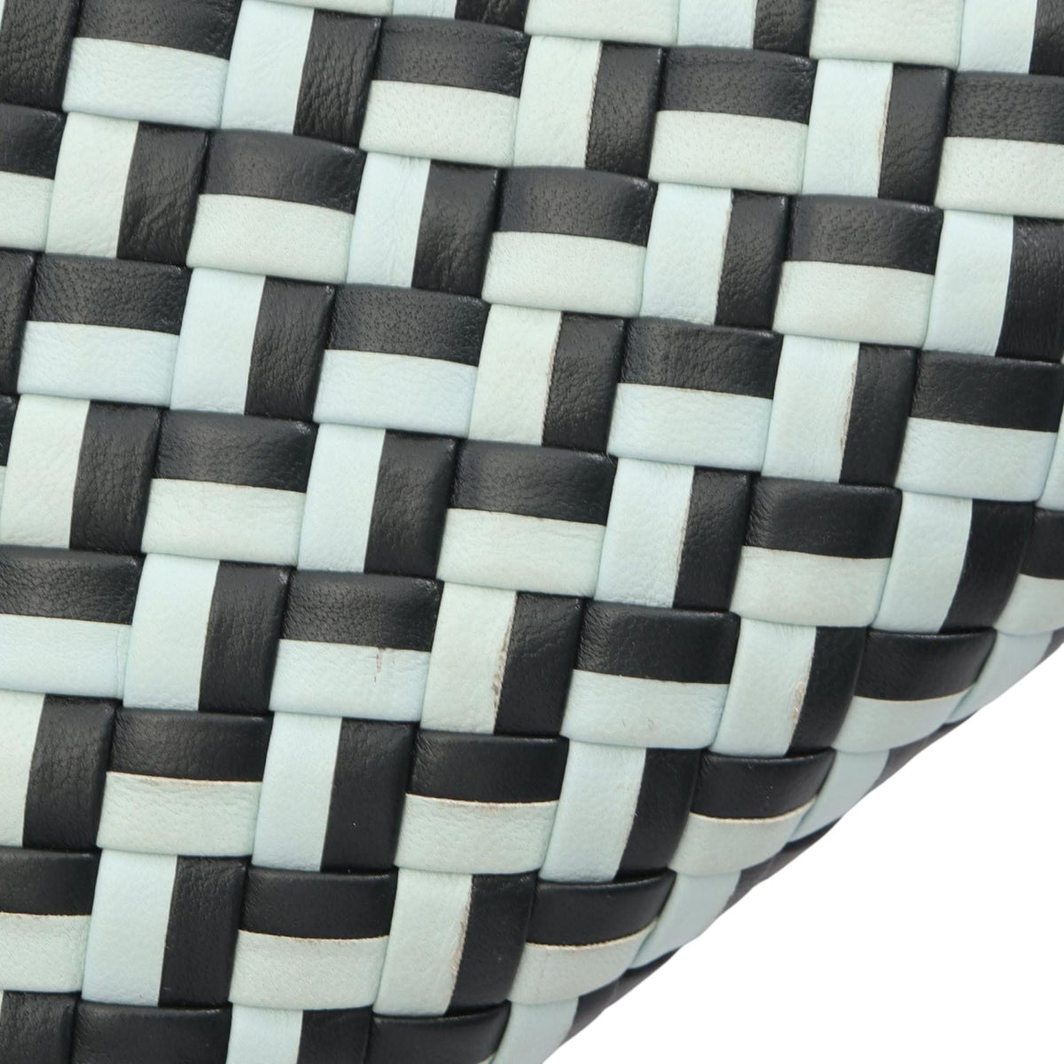 Bottega Veneta Bicolor Leather Intrecciato Tote