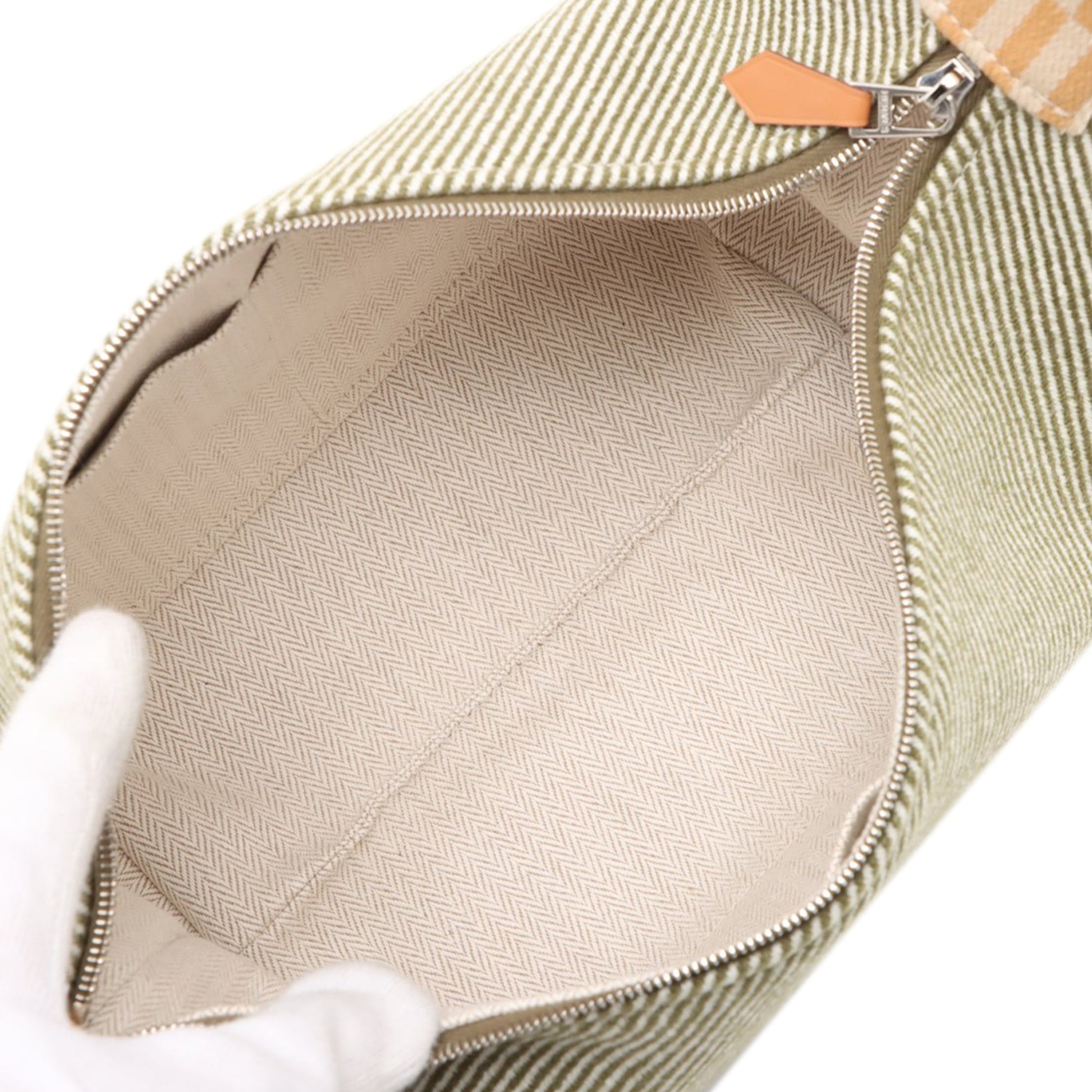 Hermès Small Wool Bride A Brac H Natte Case