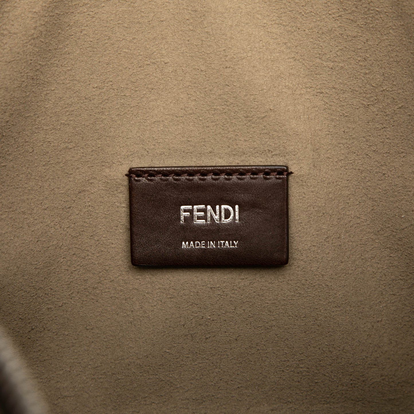 Fendi Sarah Coleman Vichy Leather Belt Bag