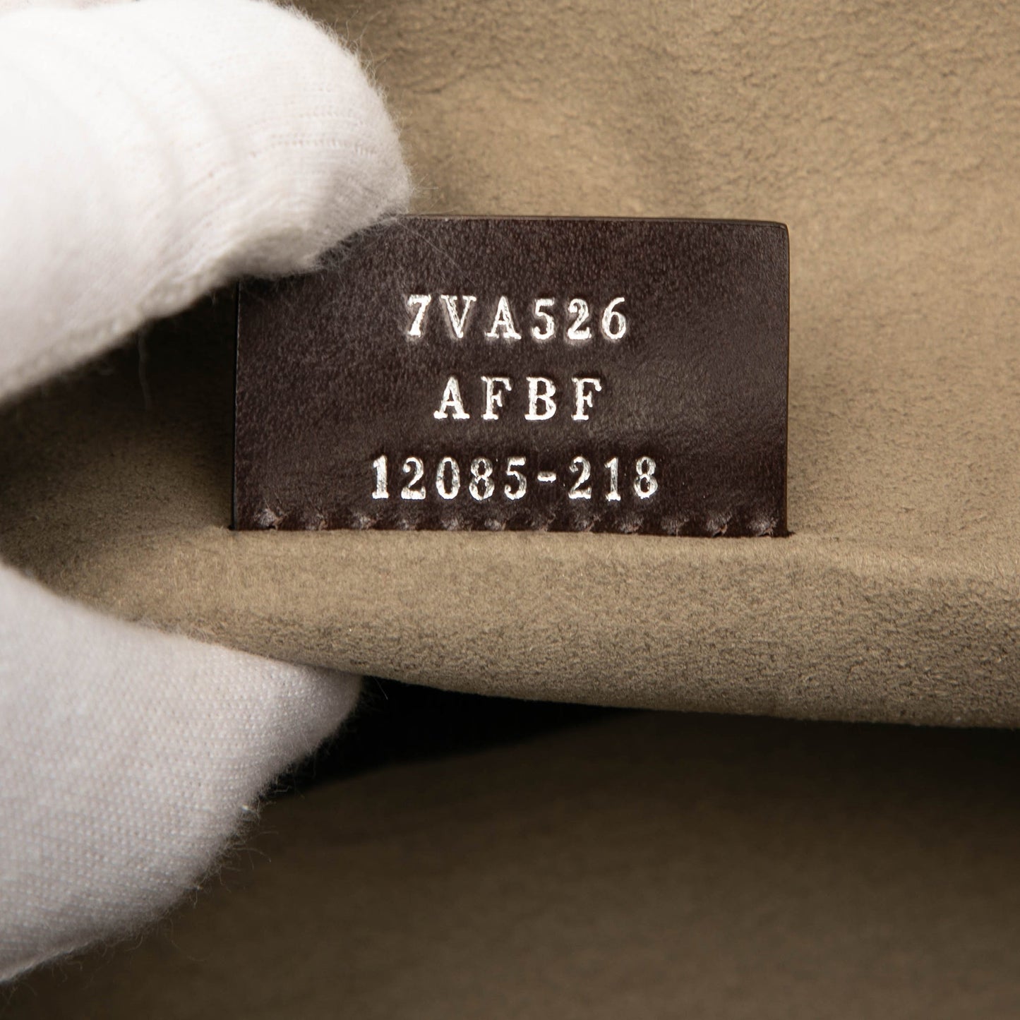 Fendi Sarah Coleman Vichy Leather Belt Bag