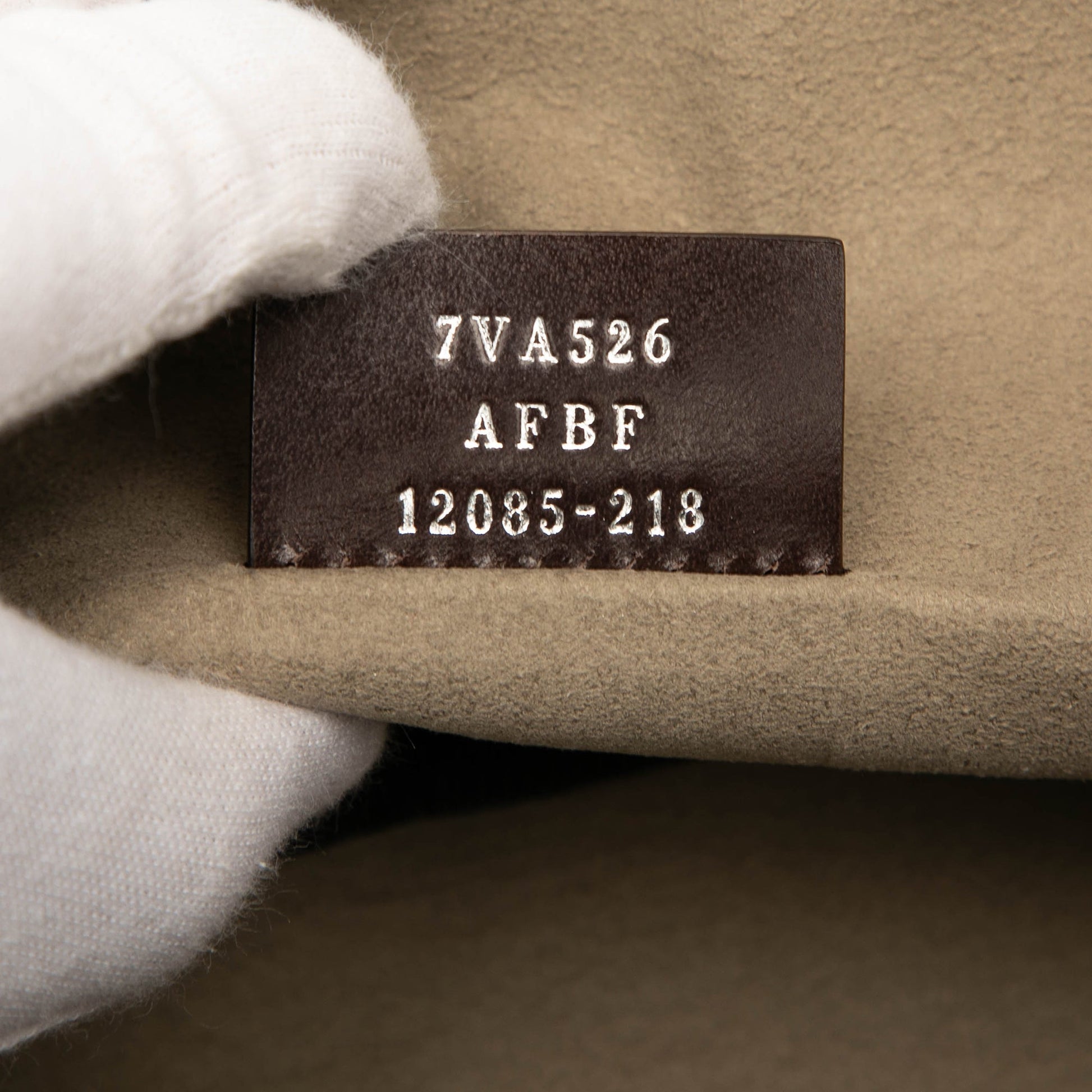Fendi Sarah Coleman Vichy Leather Belt Bag