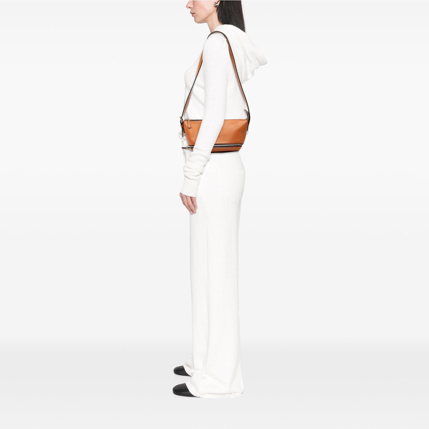Fendi Sarah Coleman Vichy Leather Belt Bag